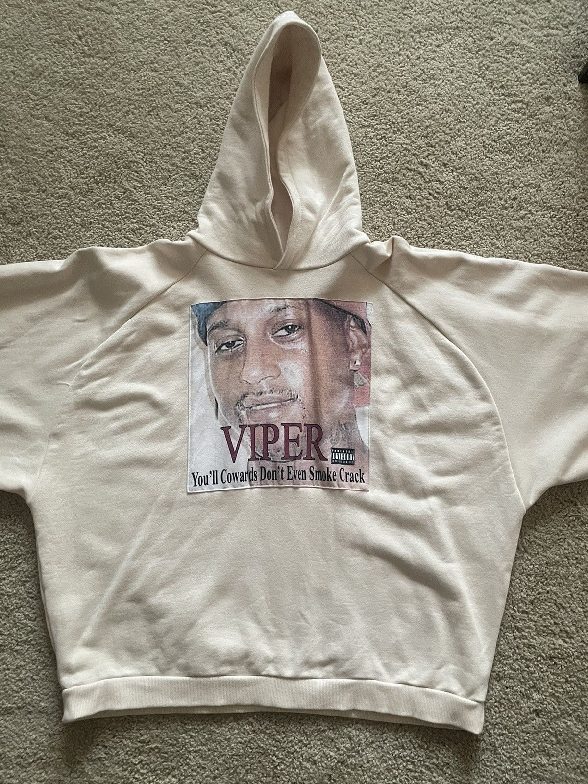 VETEMEMES - Viper フーディ Rough Simmons × Vetememes ROUGH SIMMONS x VETEMEMES Viper Hoodie