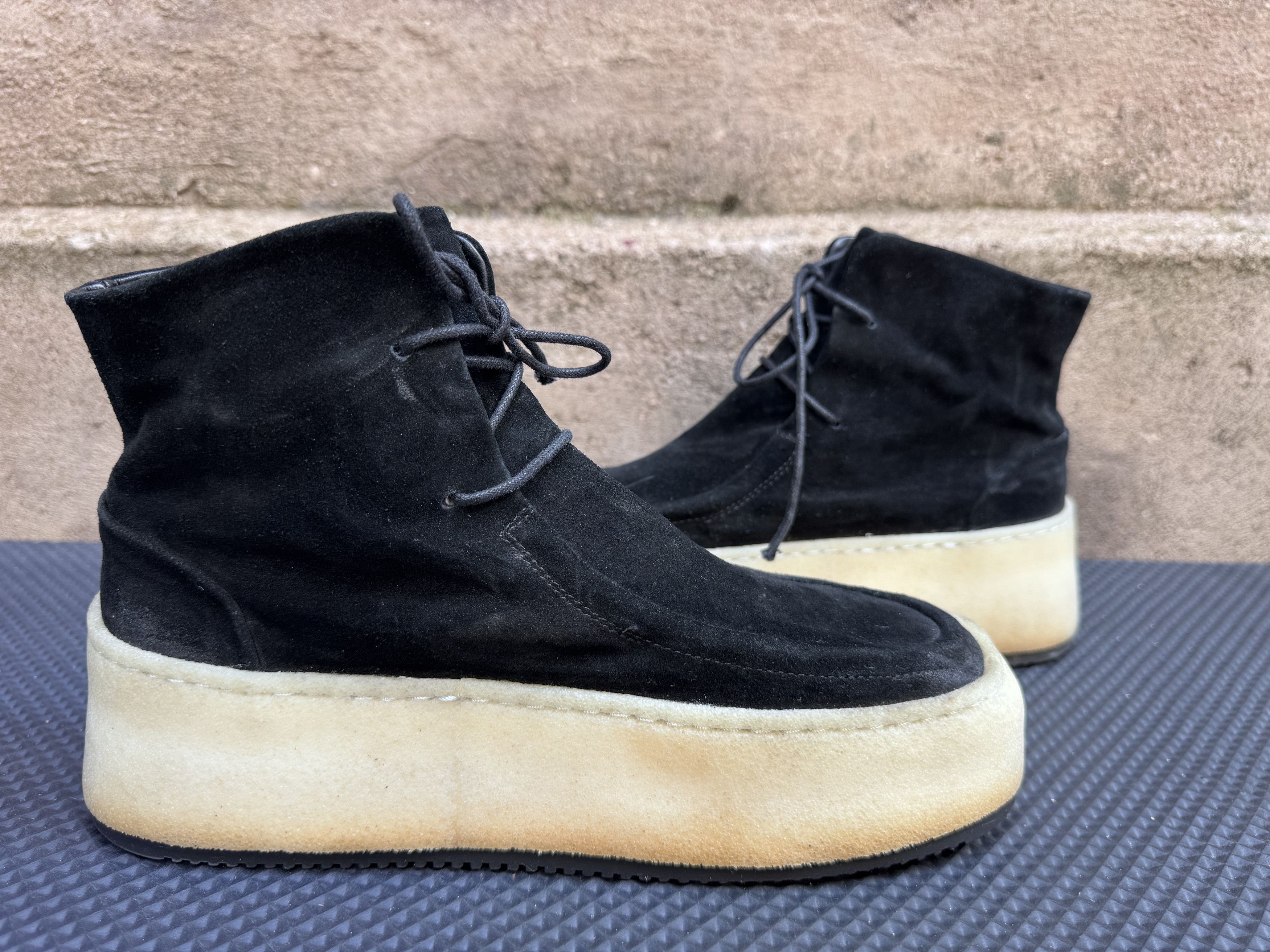 Marsell Marsèll Parapana Platform Derby Shoes Suede Size US 9 / IT 39 - 5 Thumbnail