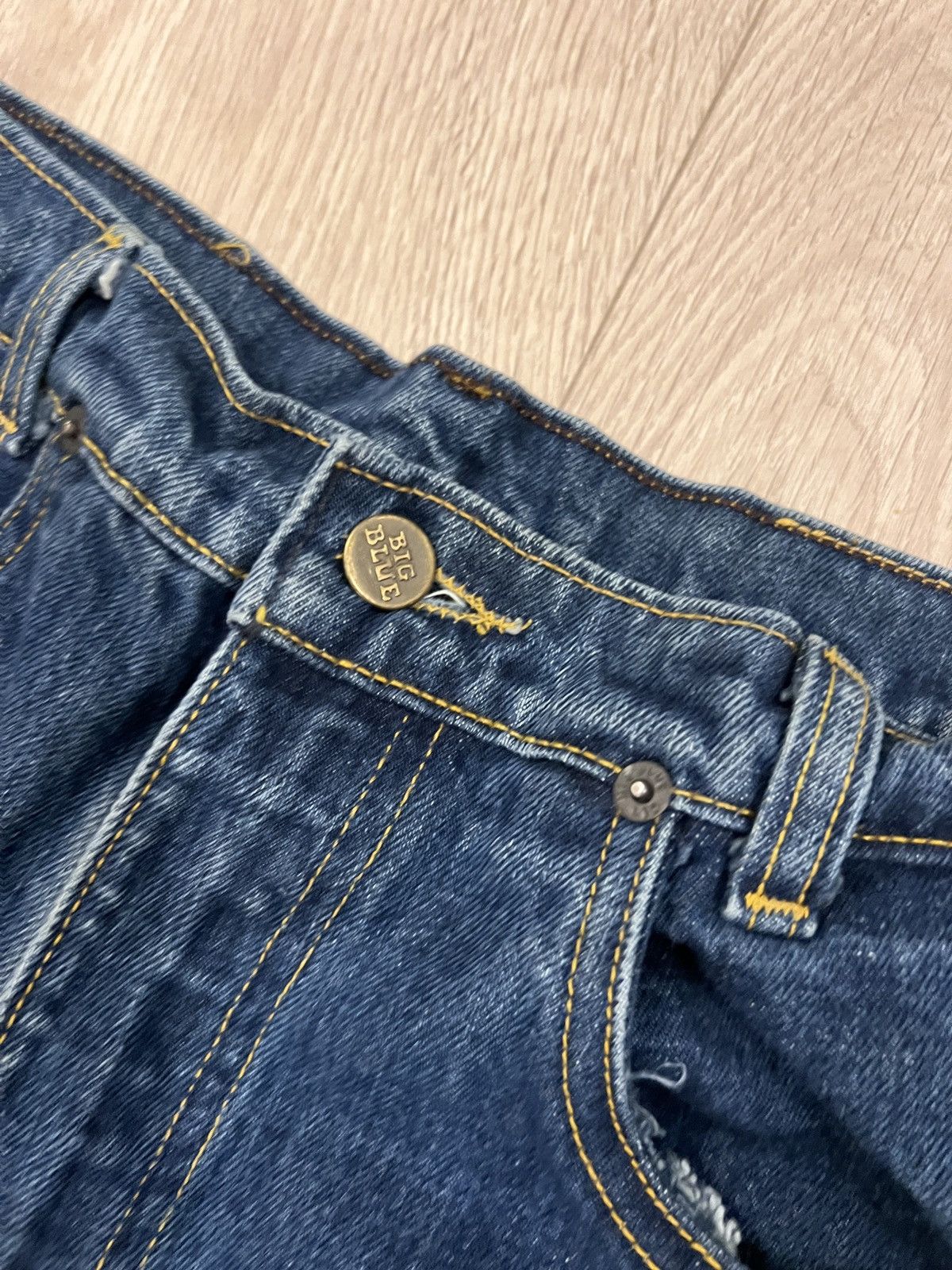 Other Vintage Big Blue Denim Jeans Made In Canada 70s 80s Size US 34 / EU 50 - 5 Thumbnail