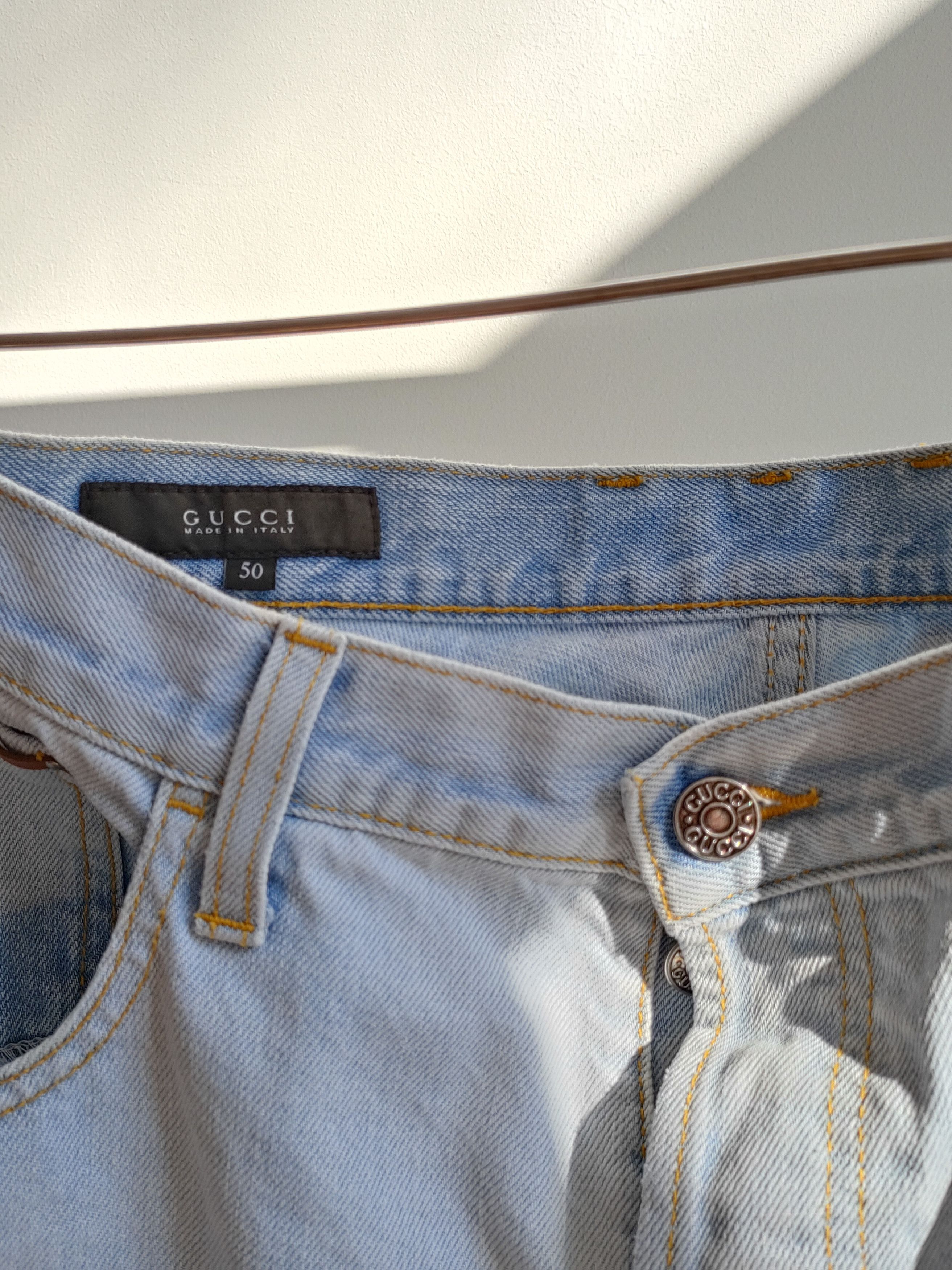Gucci GUCCI Light Blue Skinny Jeans Size US 34 / EU 50 - 13 Thumbnail