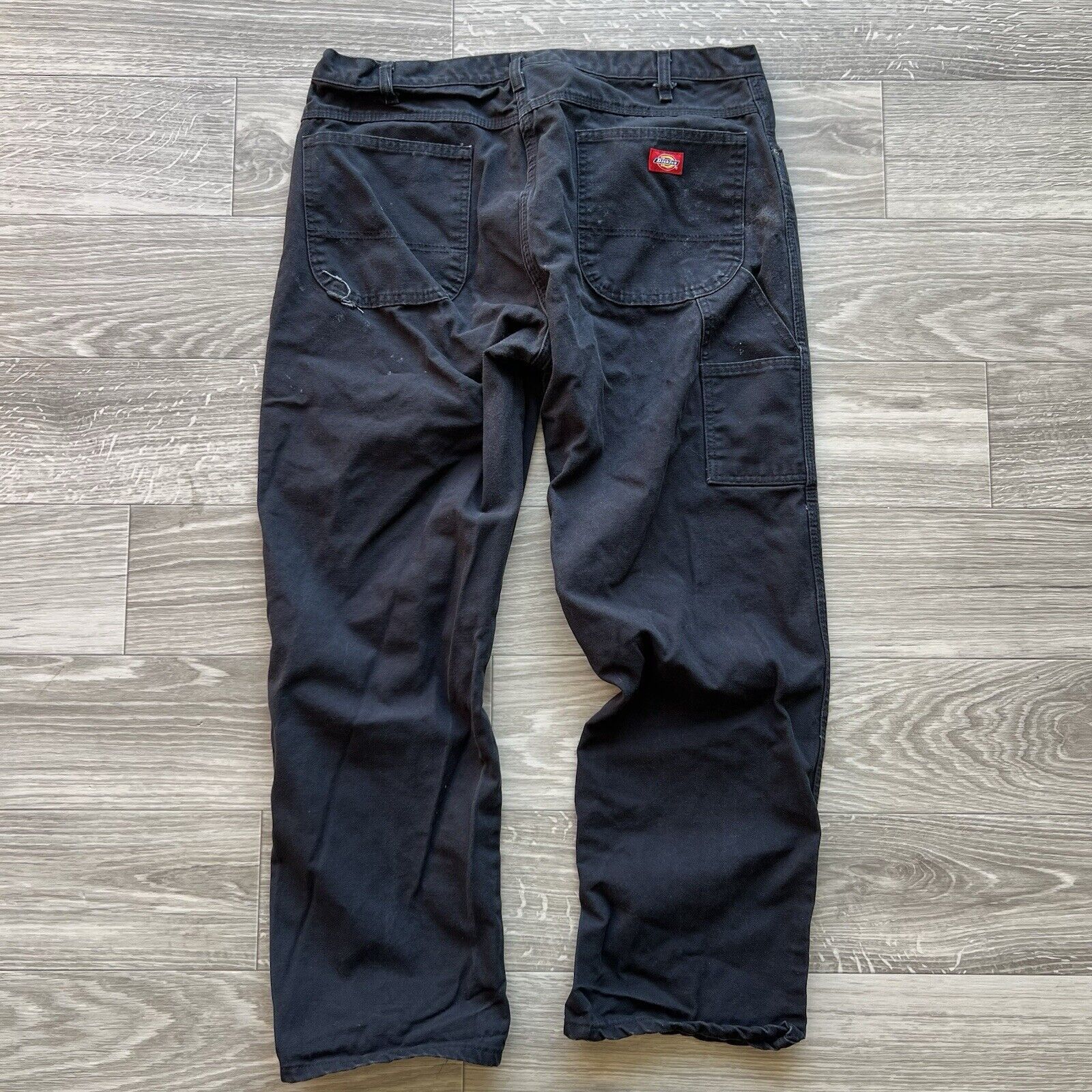 Dickies Dickies Carpenter Pants Mens 36x30 Black Emo Grunge Canvas Size US 36 / EU 52 - 1 Thumbnail