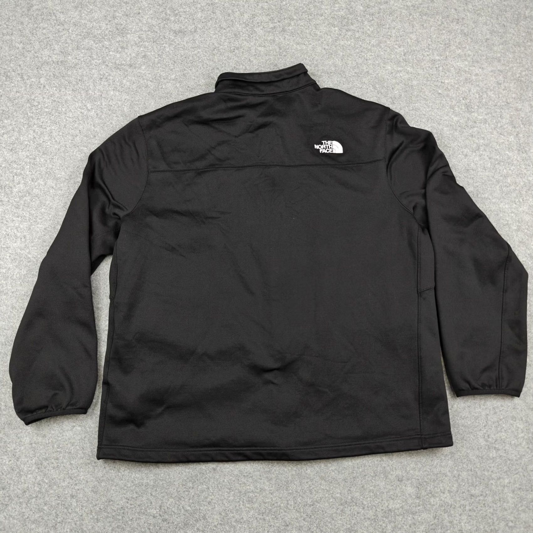 The North Face The North Face Jacket Mens 2XL Black Softshell Fleece Lined Full Zip Hiking Size US XXL / EU 58 / 5 - 6 Thumbnail