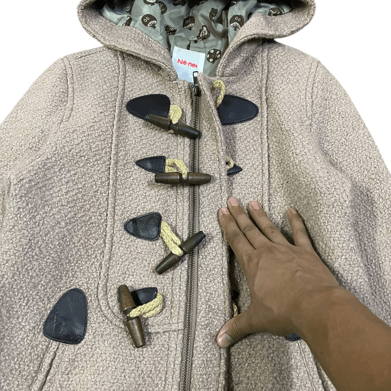 Issey Miyake Issey Miyake Ne-Net Duffle Coat Size US S / EU 44-46 / 1 - 5 Thumbnail