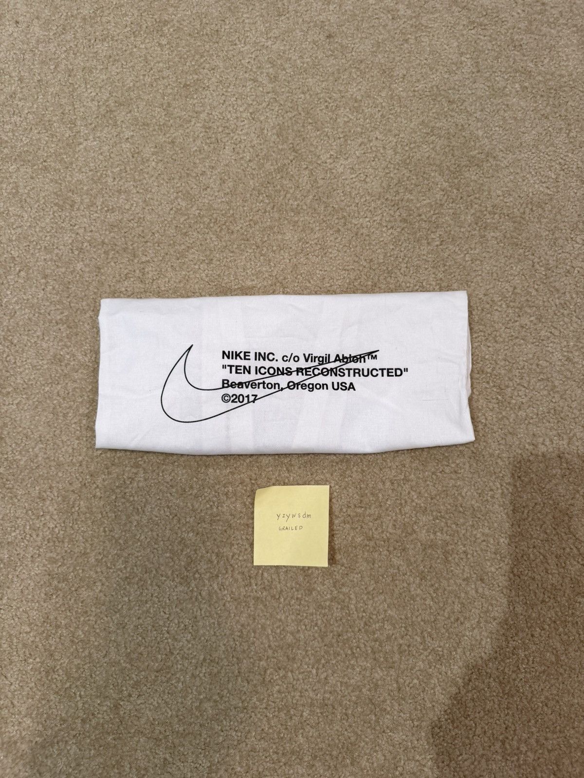 Nike × Off-White Nike x Off White Tote Bag Size ONE SIZE - 4 Thumbnail