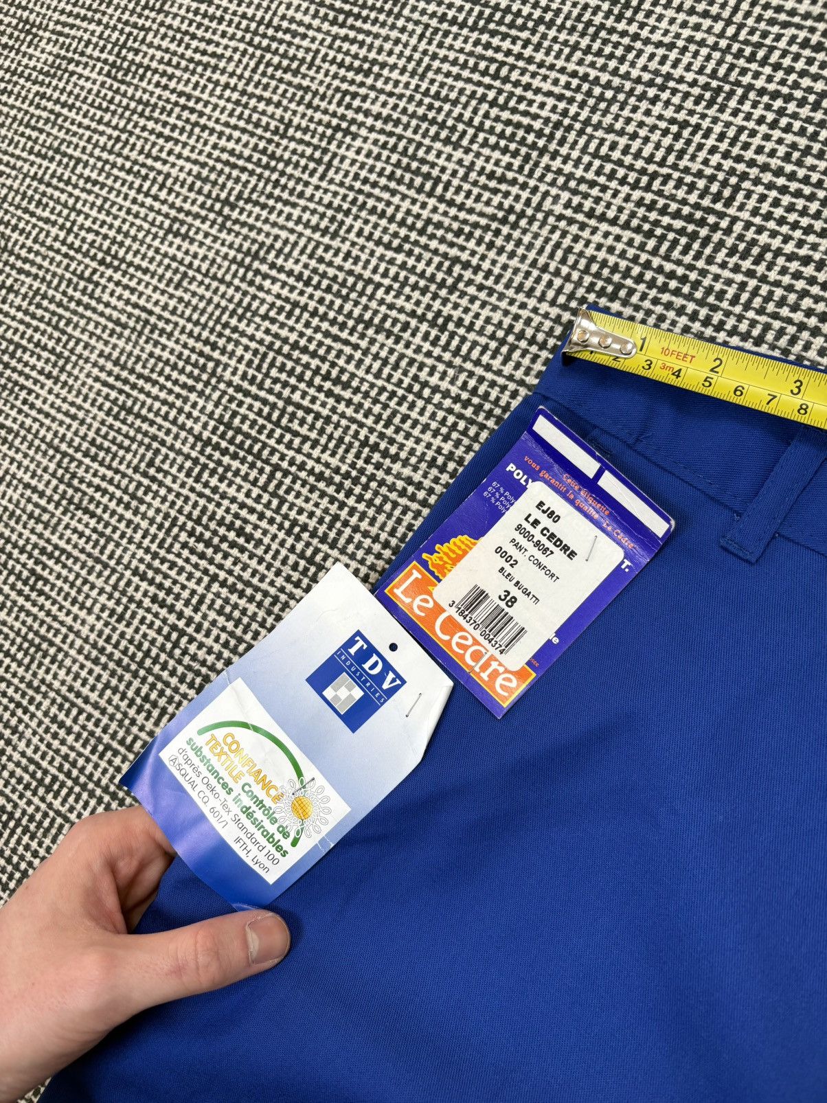 Le Laboureur Le Cedre 80s NOS French chore pants utility trousers Size US 28 / EU 44 - 5 Thumbnail
