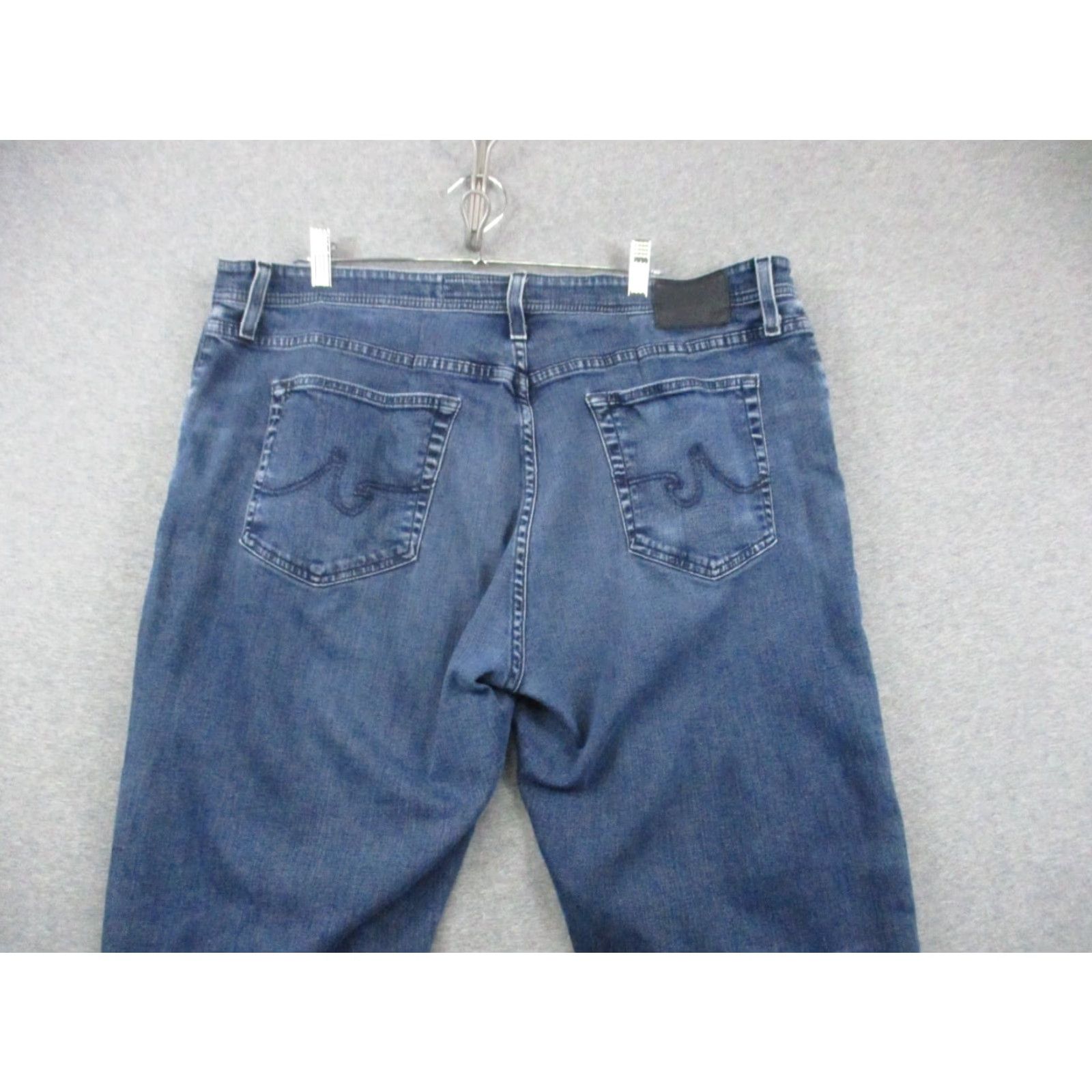 Vintage AG Adriano Goldschmied Jeans The Everett Slim Straight 40x29 Blue Mens Regular 5-Pocket Cotton Blend Vintage No Size US 40 / EU 56 - 7 Thumbnail
