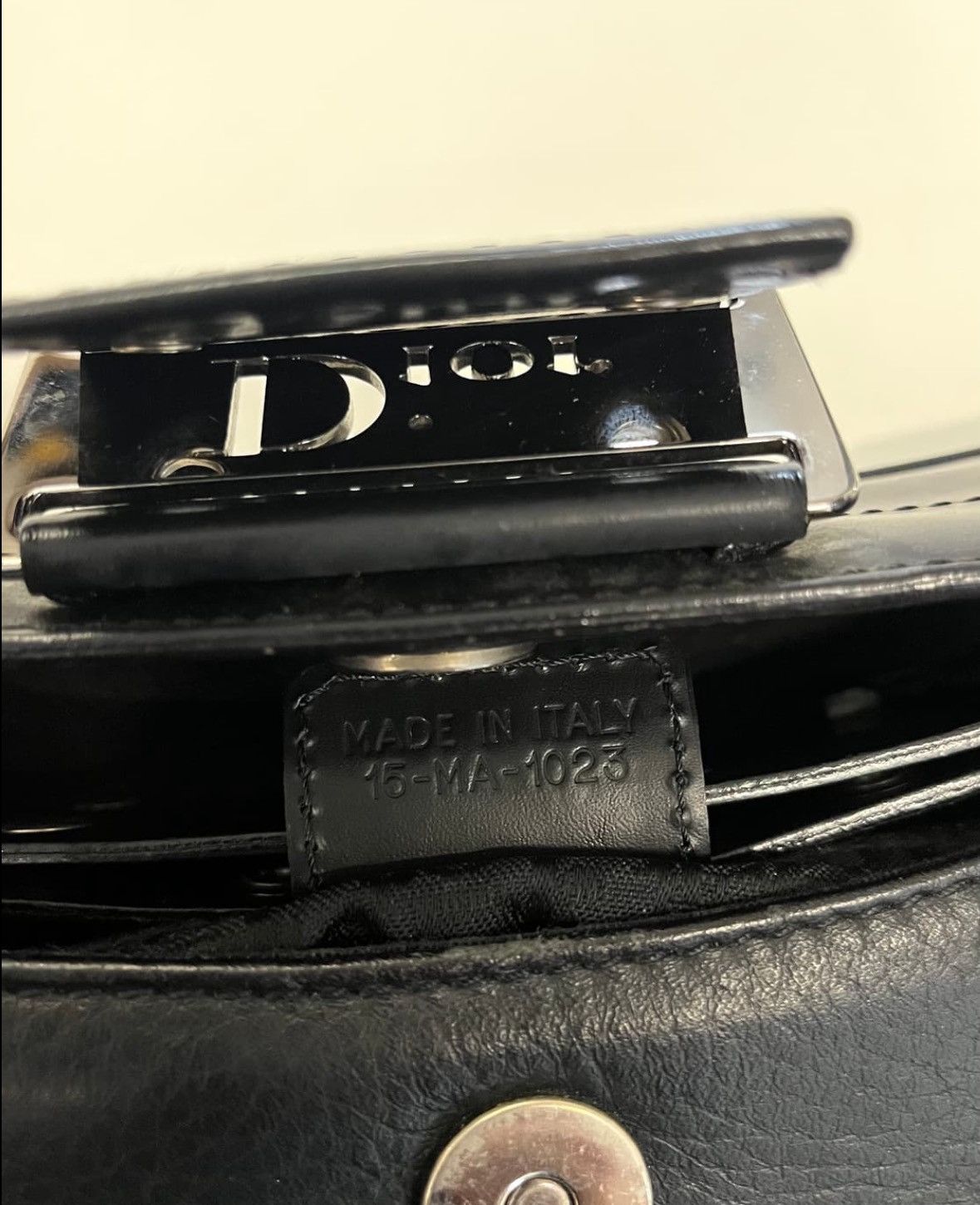 Dior 2002 Dior Street Chic Columbus Leather Bag Size ONE SIZE - 8 Thumbnail