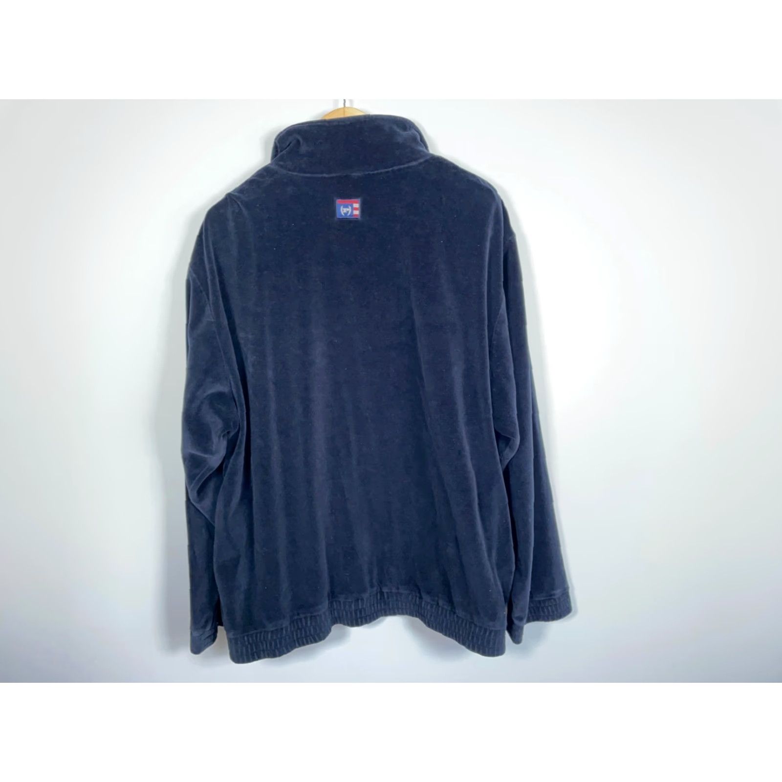 Phat Farm VINTAGE Phat Farm Velour Track Jacket Men's XL Black Zip Up Y2K Streetwear Size US XL / EU 56 / 4 - 2 Thumbnail