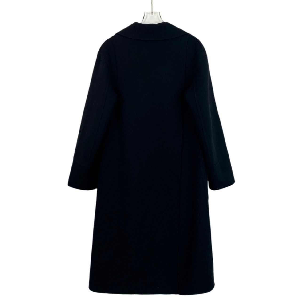 Dior Christian Dior Womens Wool & Rabbit Hair Double-Breasted Lon Size S / US 4 / IT 40 - 2 Thumbnail