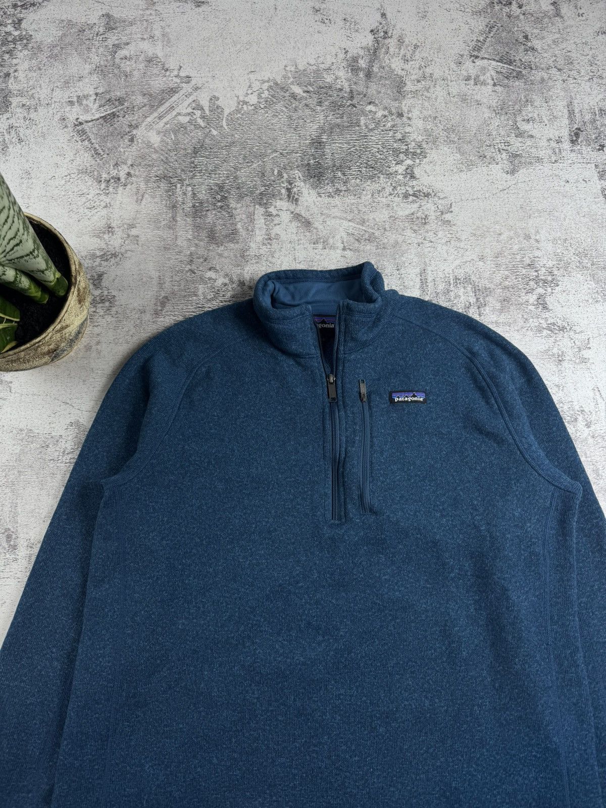Patagonia Patagonia Hiking Blue Men’s XL Outdoor 1/3 Polyester Fleece Pullover Zip Jacket Size US XL / EU 56 / 4 - 5 Thumbnail
