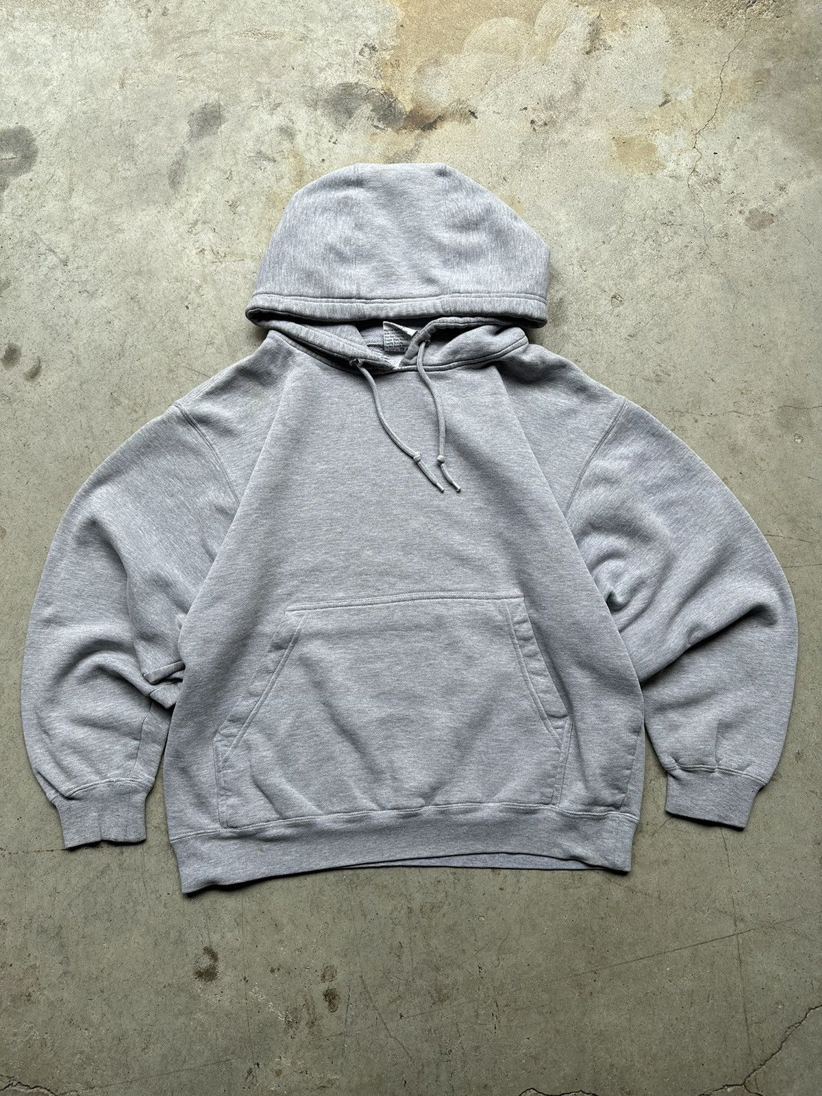 TNA Vintage Y2K Grey Blank hoodie Size US M / EU 48-50 / 2 - 1 Thumbnail