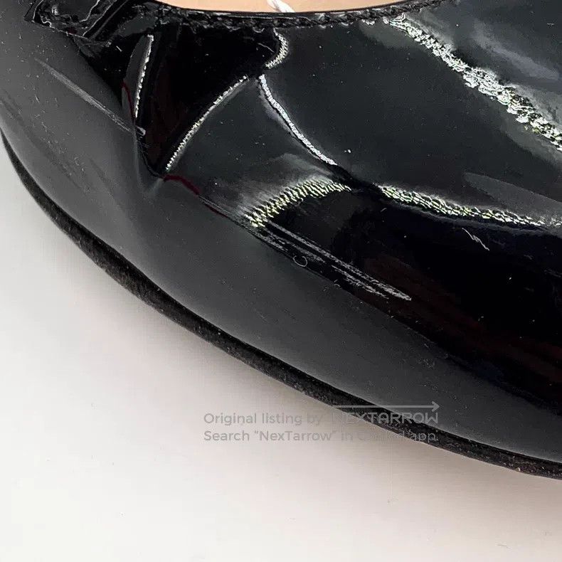 Gucci Gucci Black pearl thick heels Mary Jane high heels Size US 5 / IT 35 - 9 Thumbnail