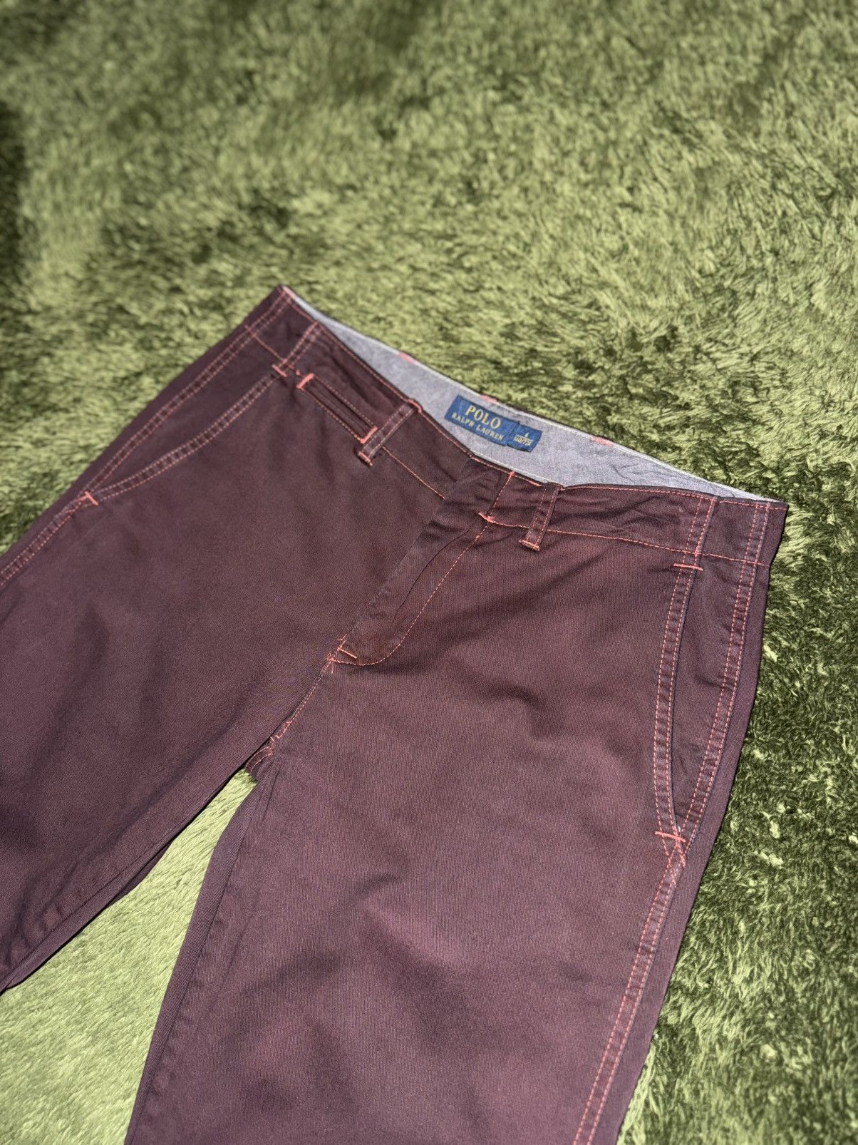 Polo Ralph Lauren [4] Polo Ralph Lauren Hand-Dyed Washed Chino Pants Size US 29 - 2 Thumbnail