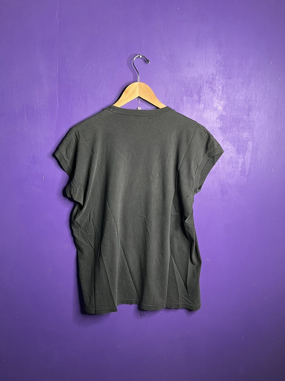 Band Tees × Vintage Vintage 80s Pink Floyd dark side of the moon cutoff Size US L / EU 52-54 / 3 - 2 Thumbnail