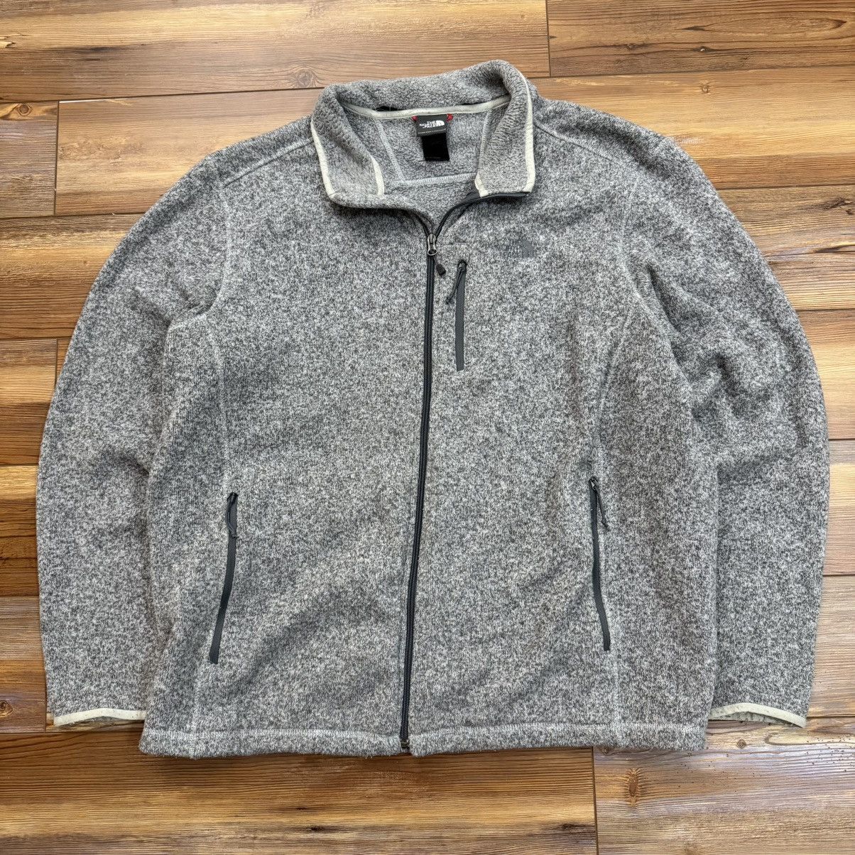 The North Face Grey The North Face Full Zip Denali Style Jacket Size US XL / EU 56 / 4 - 1 Thumbnail