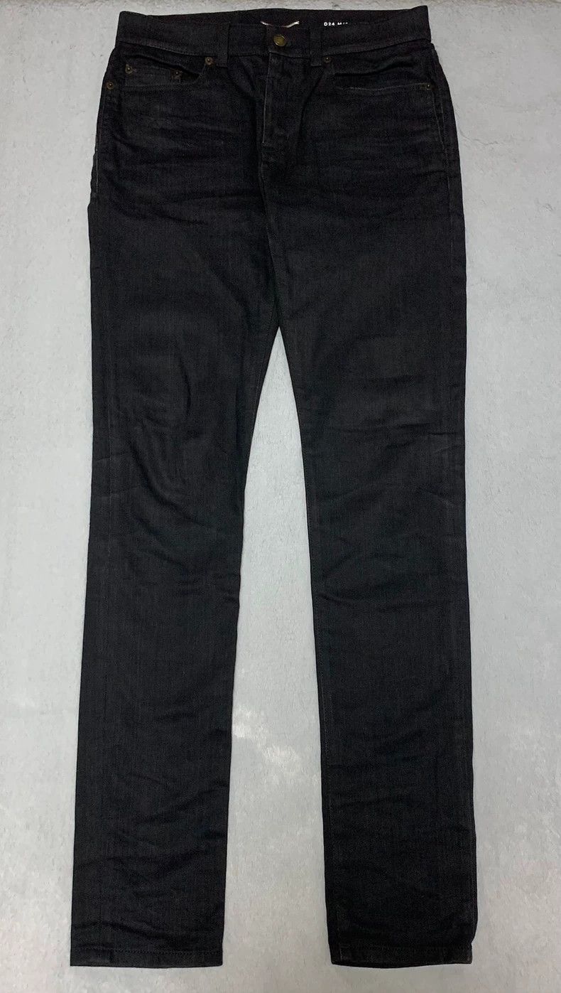 Saint Laurent Paris Saint Laurent Paris Black basic jeans Size US 30 / EU 46 - 1 Thumbnail