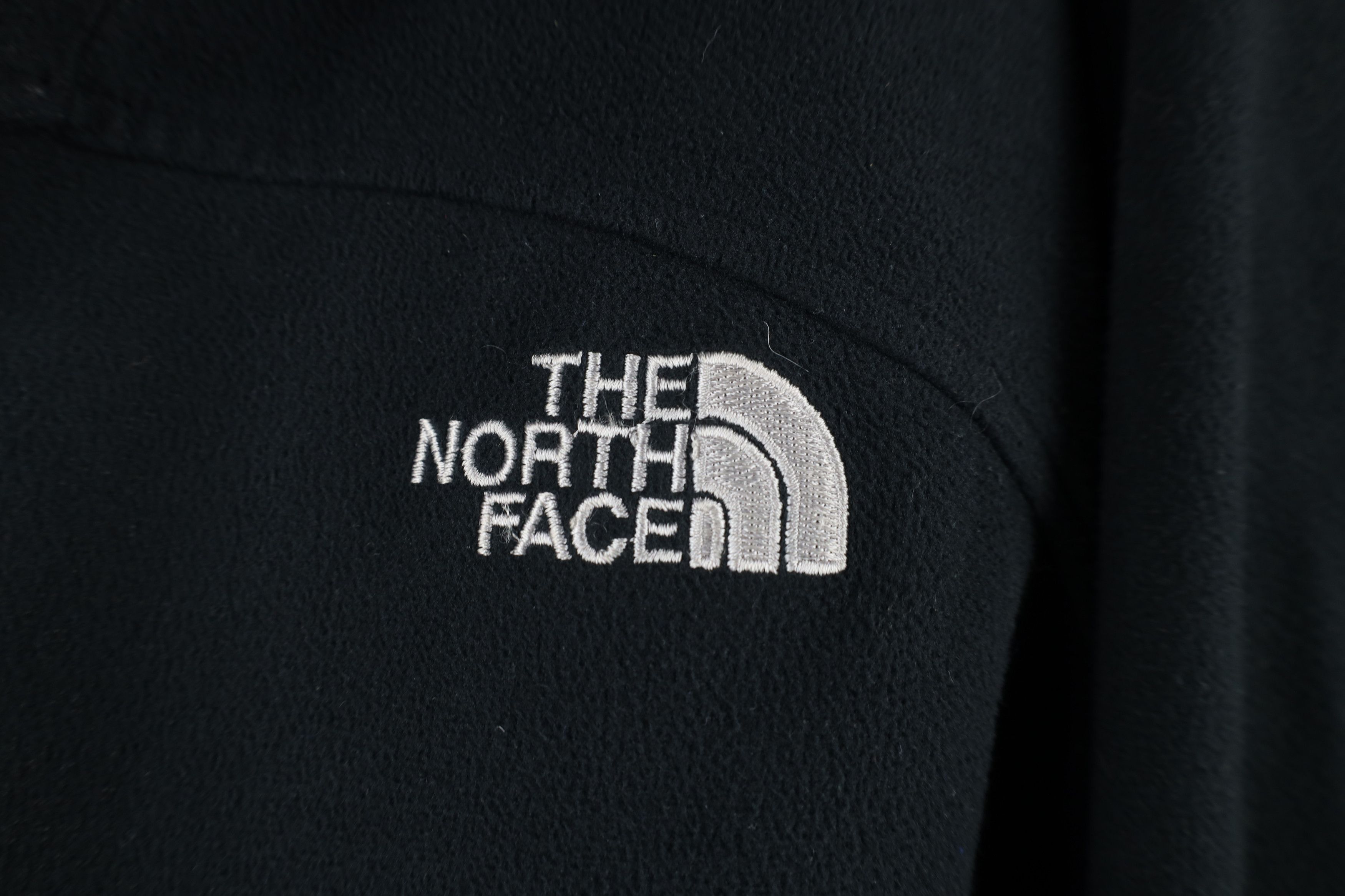 The North Face × Vintage Vintage The North Face Spell Full Zip Fleece Jacket Black Size US XL / EU 56 / 4 - 4 Thumbnail