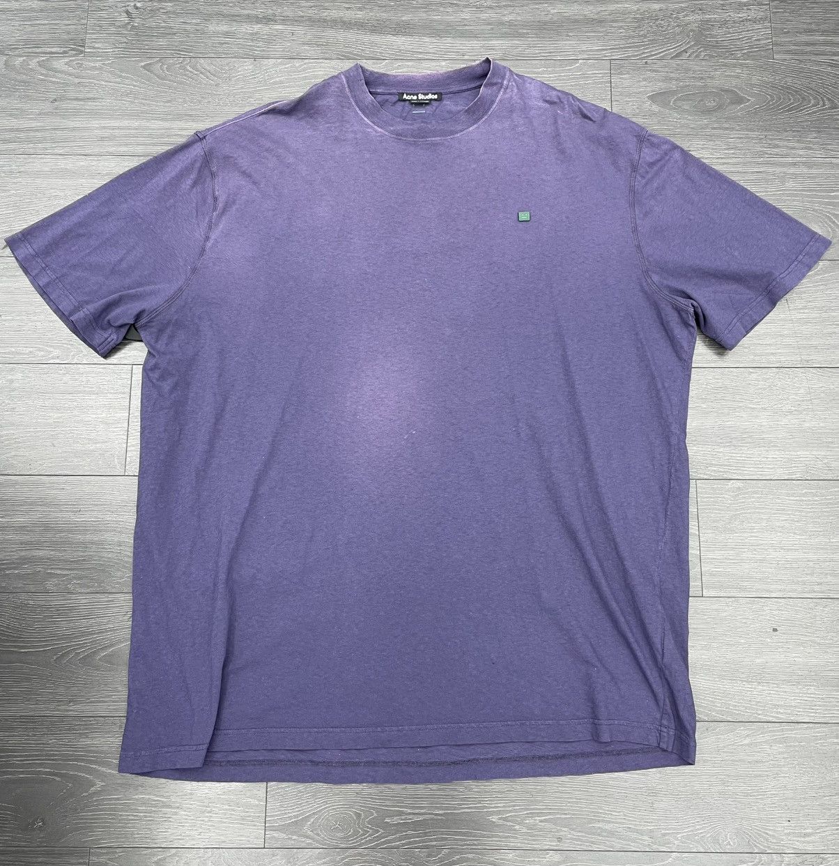 Acne Studios Acne Studios Tee Purple Size US XL / EU 56 / 4 - 1 Thumbnail