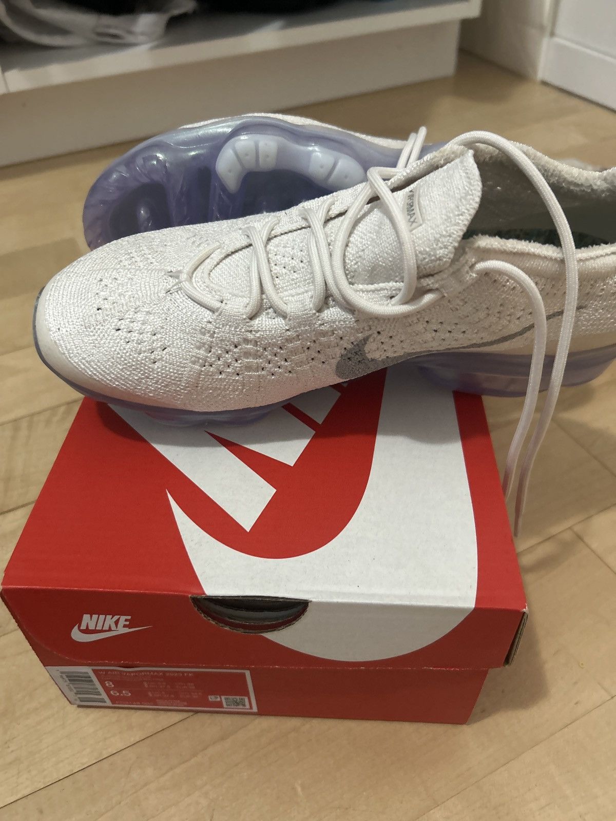Nike Nike Air Vapormax 2023 Fantome Size US 8 / IT 38 - 5 Thumbnail