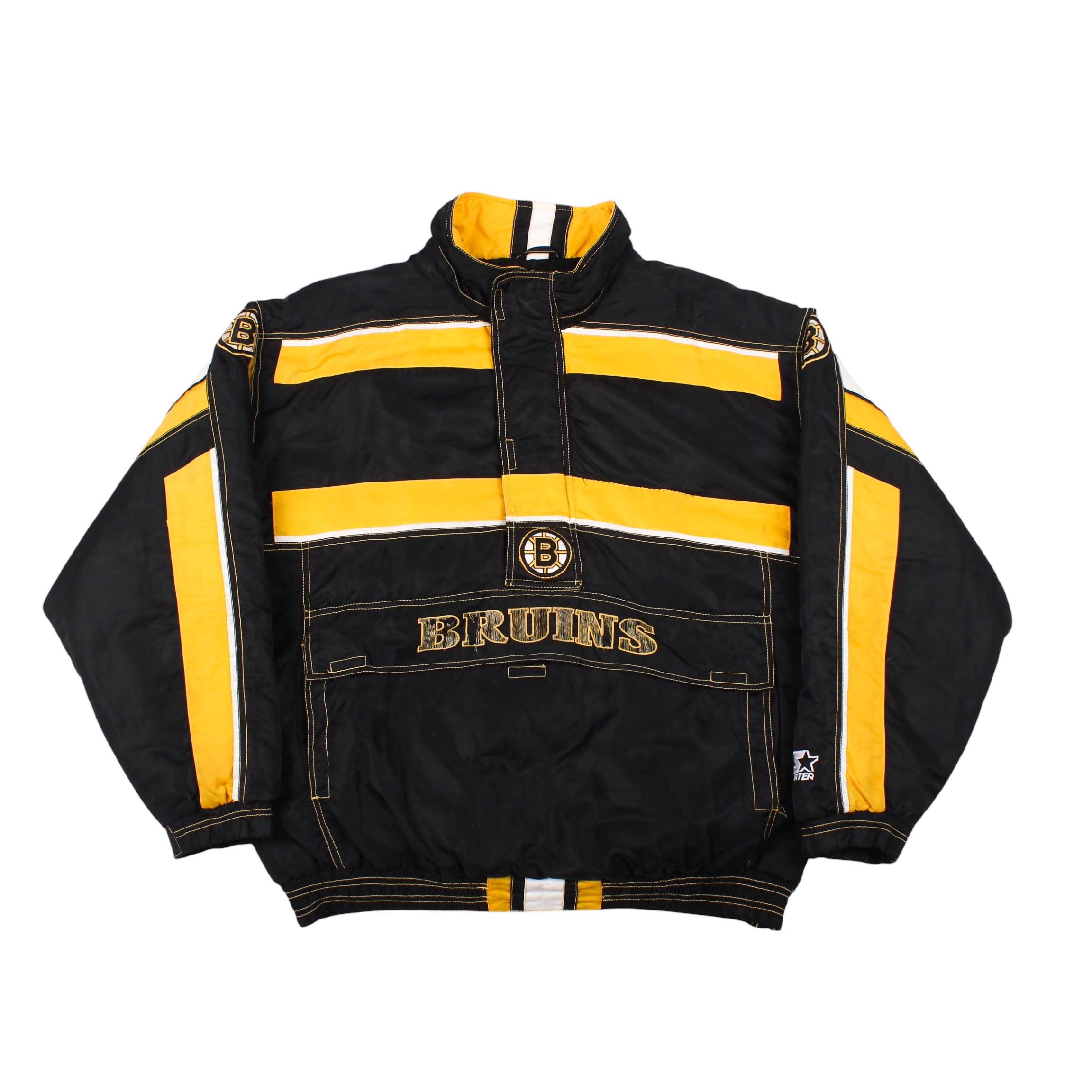 Starter Vintage Boston Bruins Starter Jacket 90s NHL Puffer Size US L / EU 52-54 / 3 - 1 Thumbnail