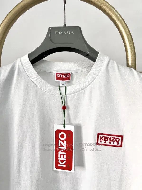 Kenzo Kenzo Summer White Cotton Short Sleeve T-Shirt . Size US M / EU 48-50 / 2 - 2 Thumbnail