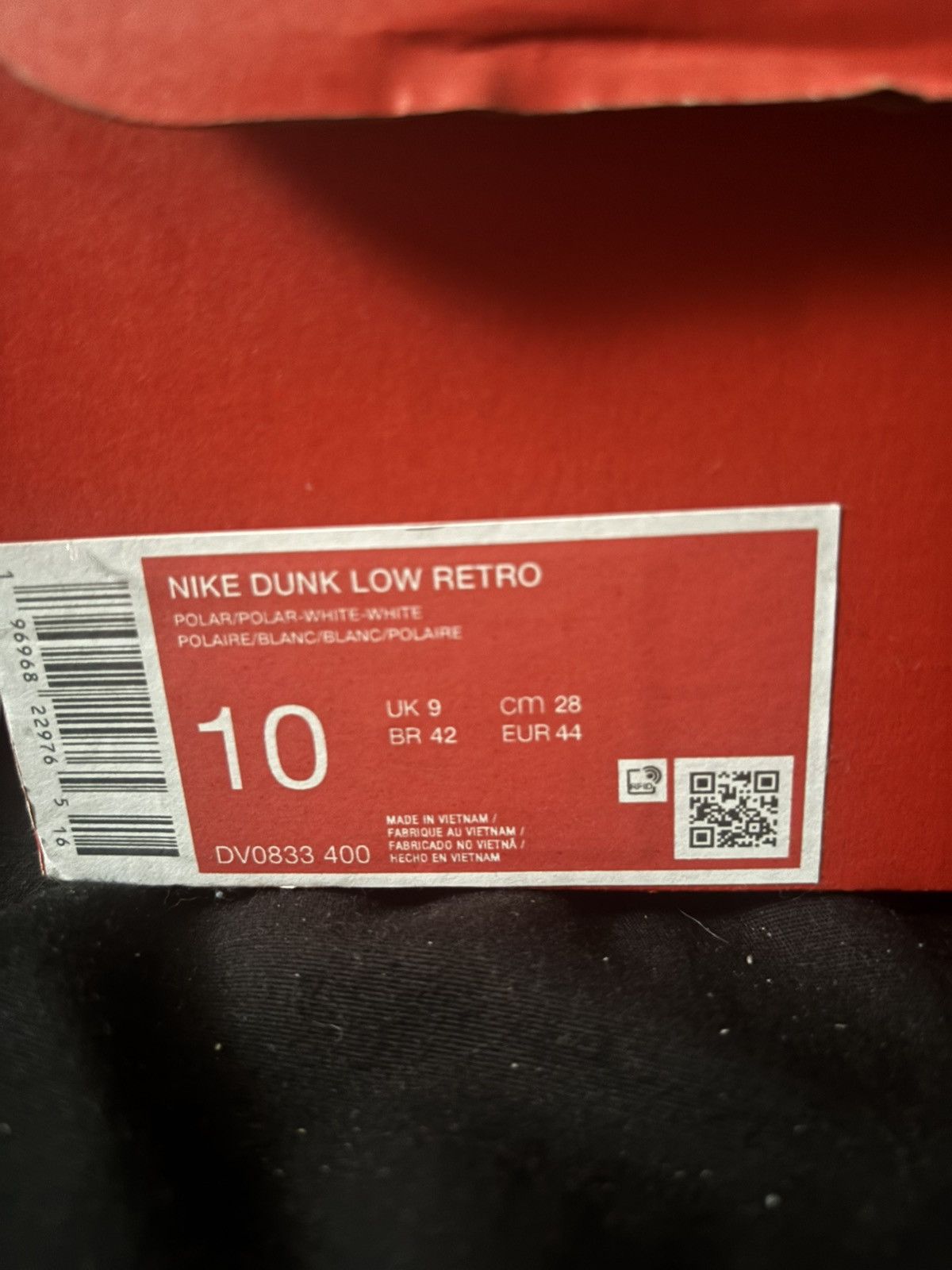 Nike Nike Dunk Low Retro (Polar) Size US 10 / EU 43 - 6 Thumbnail