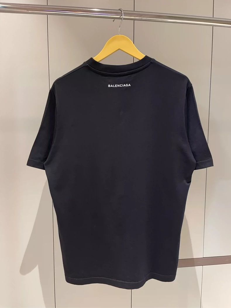 Balenciaga Balenciaga Black night scene short sleeve 2501-Nextarrow Size US M / EU 48-50 / 2 - 3 Thumbnail
