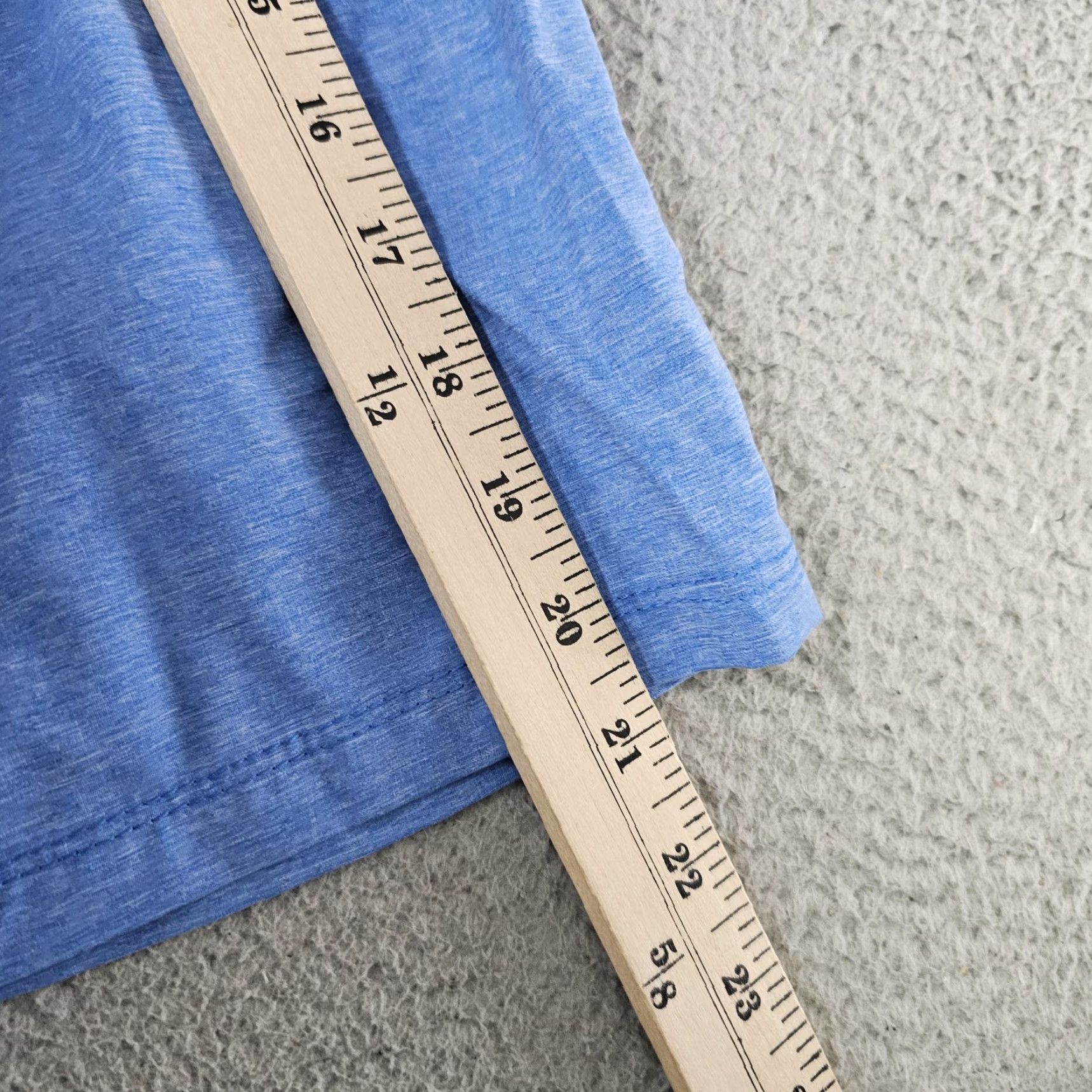 Hurley Hurley Board Shorts Mens 40 Blue Heather Surf Swim Trunks Back Pocket Drawstring Size US 40 / EU 56 - 7 Thumbnail