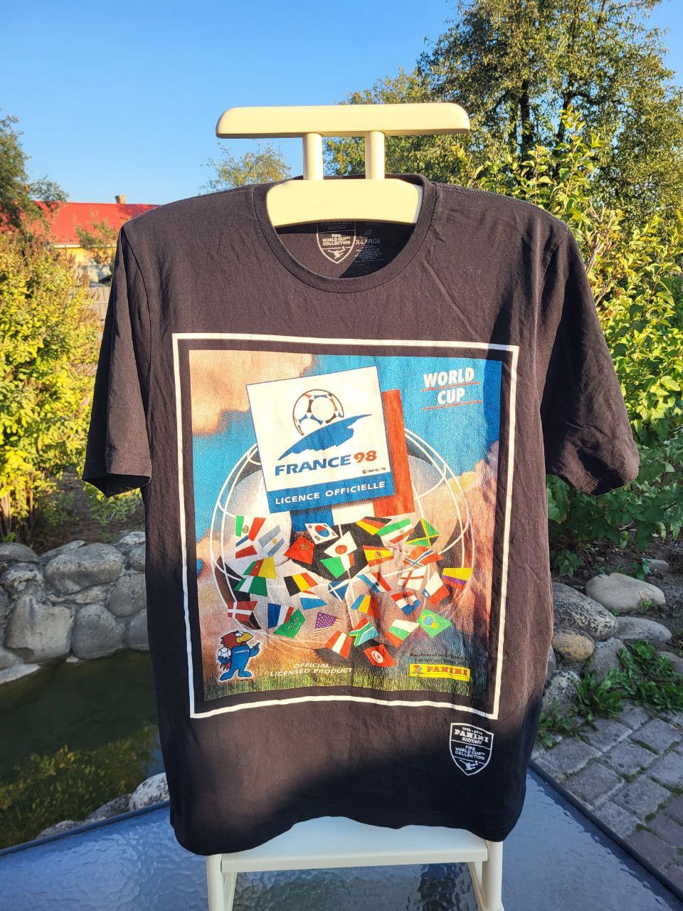 Vintage Panini 98 world cup vintage jersey Size US XL / EU 56 / 4 - 1 Thumbnail