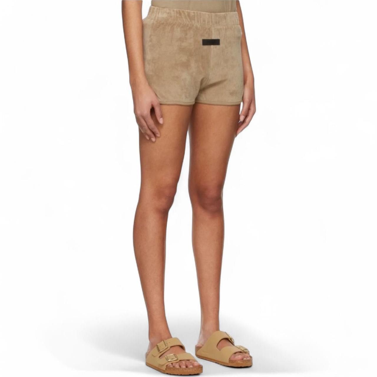 Fear of God New Essentials Fear of God Velour Shorts (Medium) Size 28" / US 6 / IT 42 - 5 Thumbnail