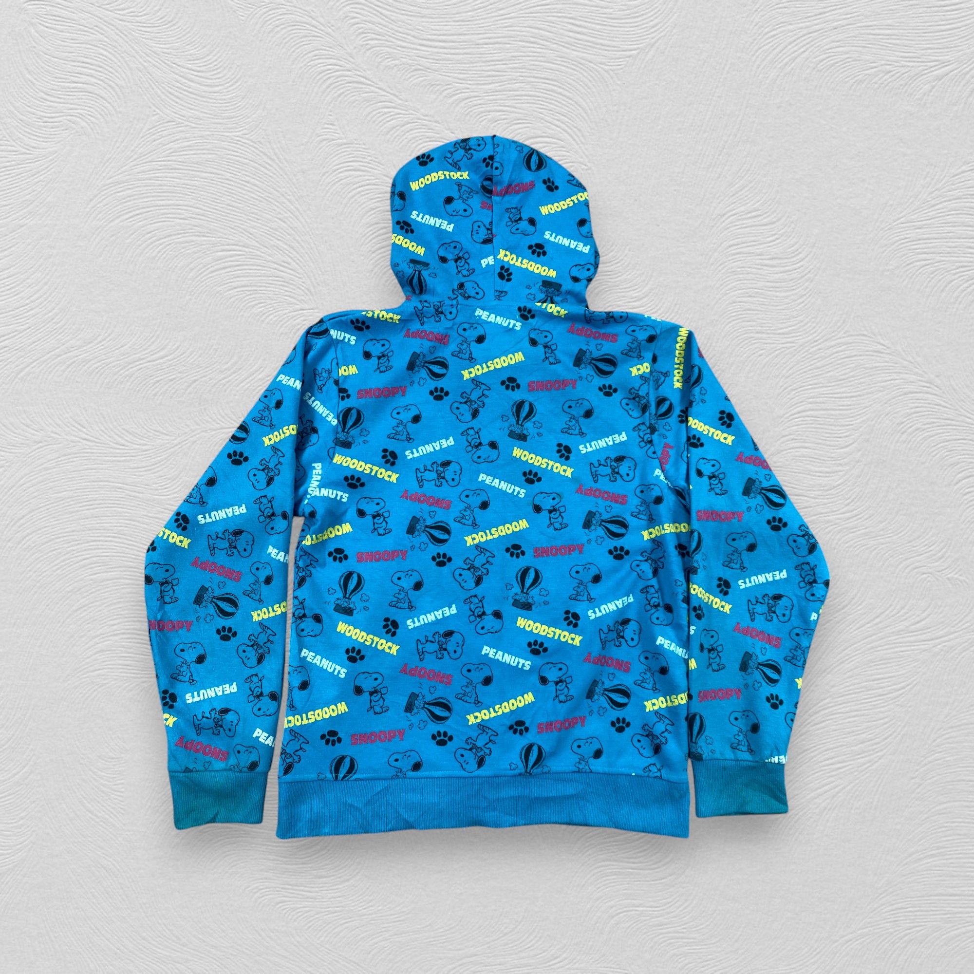 Japanese Brand Vintage Snoopy Peanuts Full Print Hoodie Sweatshirt - J207 Size US S / EU 44-46 / 1 - 2 Thumbnail