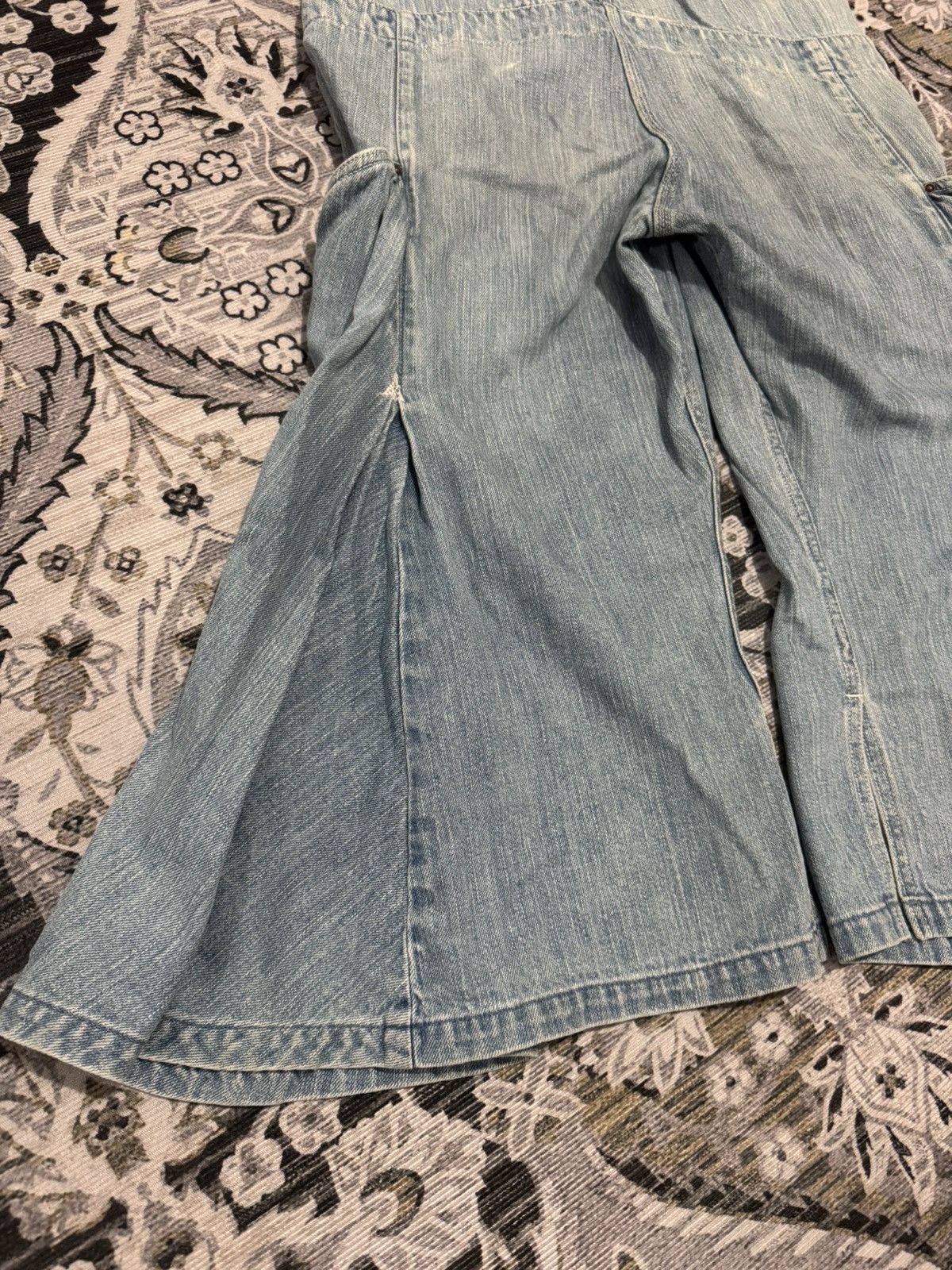 Kapital × Kapital Kountry Kapital Blue Hands Jumpsuits Overall Vintage Japanese Style Size 32" / US 10 / IT 46 - 12 Thumbnail
