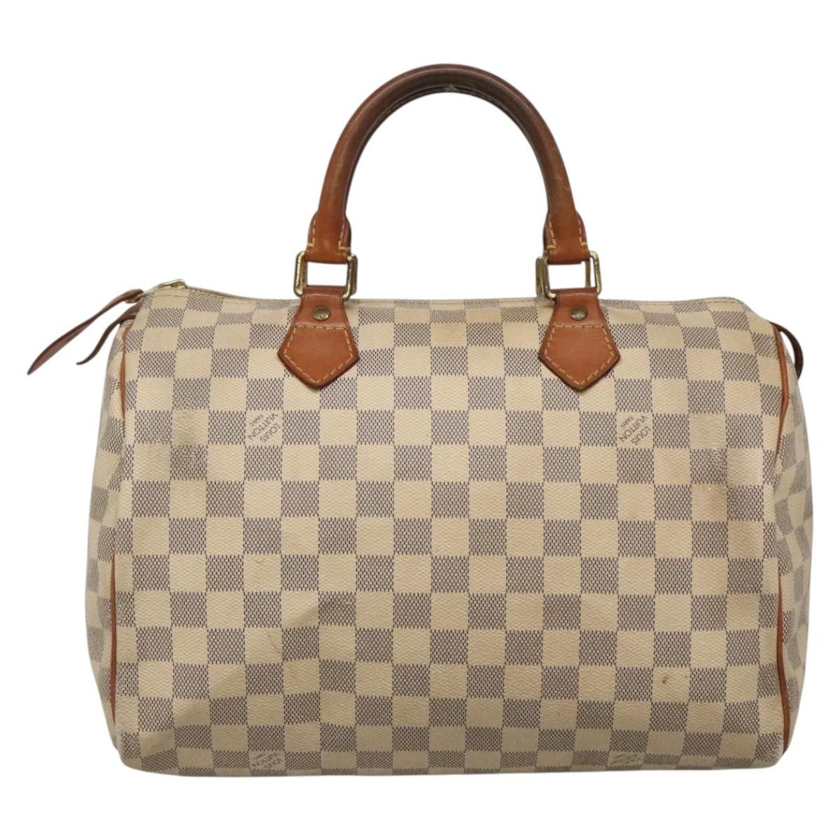 Louis Vuitton LOUIS VUITTON Damier Azur Speedy 30 Hand Bag N41533 Size ONE SIZE - 2 Thumbnail