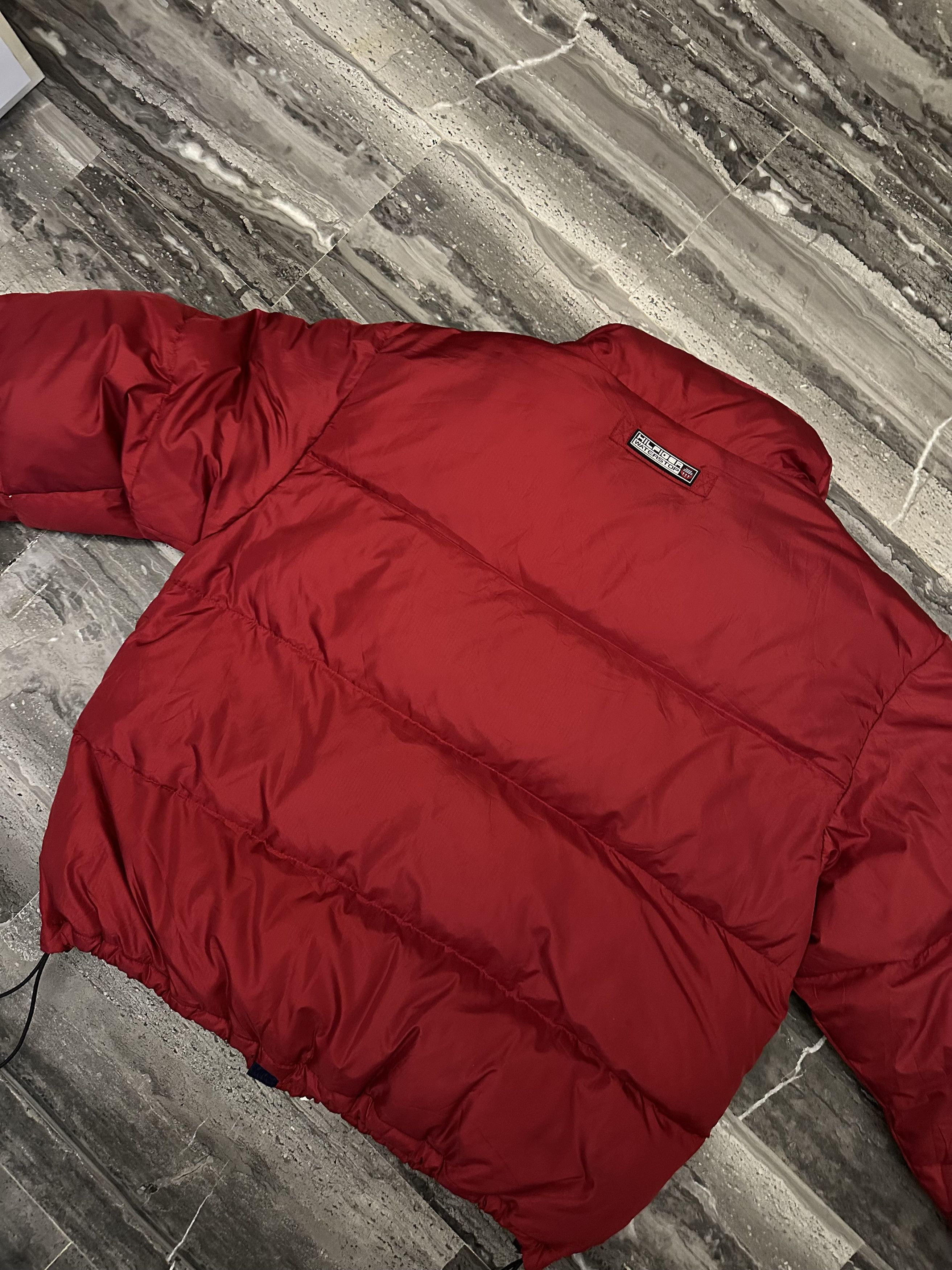Tommy Hilfiger Vintage Tommy Hilfiger Down Puffer Jacket Size US L / EU 52-54 / 3 - 3 Thumbnail