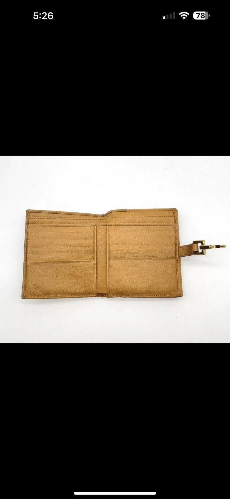 Gucci Authentic Gucci Jackie Mustard yellow leather wallet W/Bag Size ONE SIZE - 10 Thumbnail