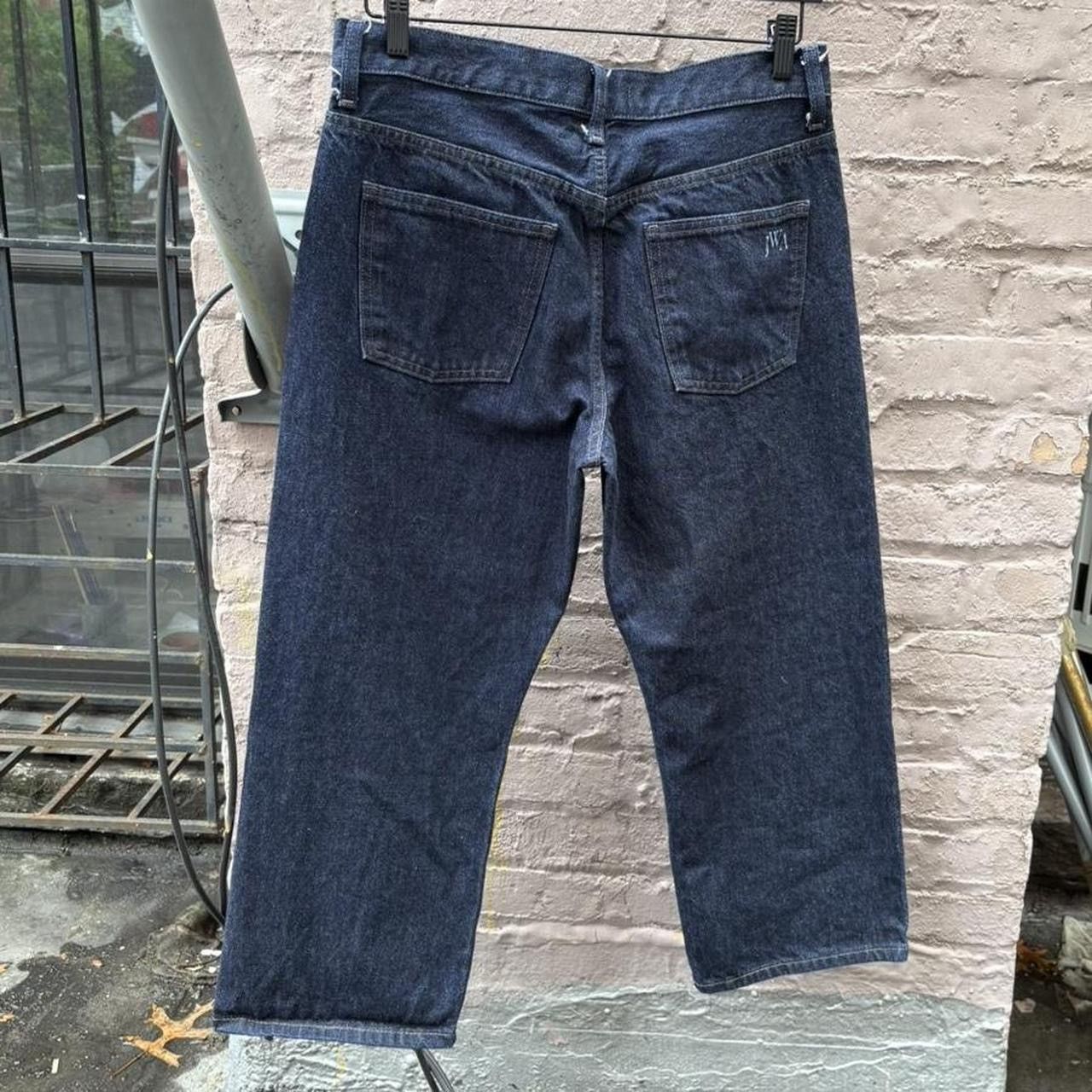 JW Anderson × Uniqlo Uniqlo x JW Anderson Relaxed Straight Fit Blue Denim Jeans Size US 28 / EU 44 - 1 Thumbnail