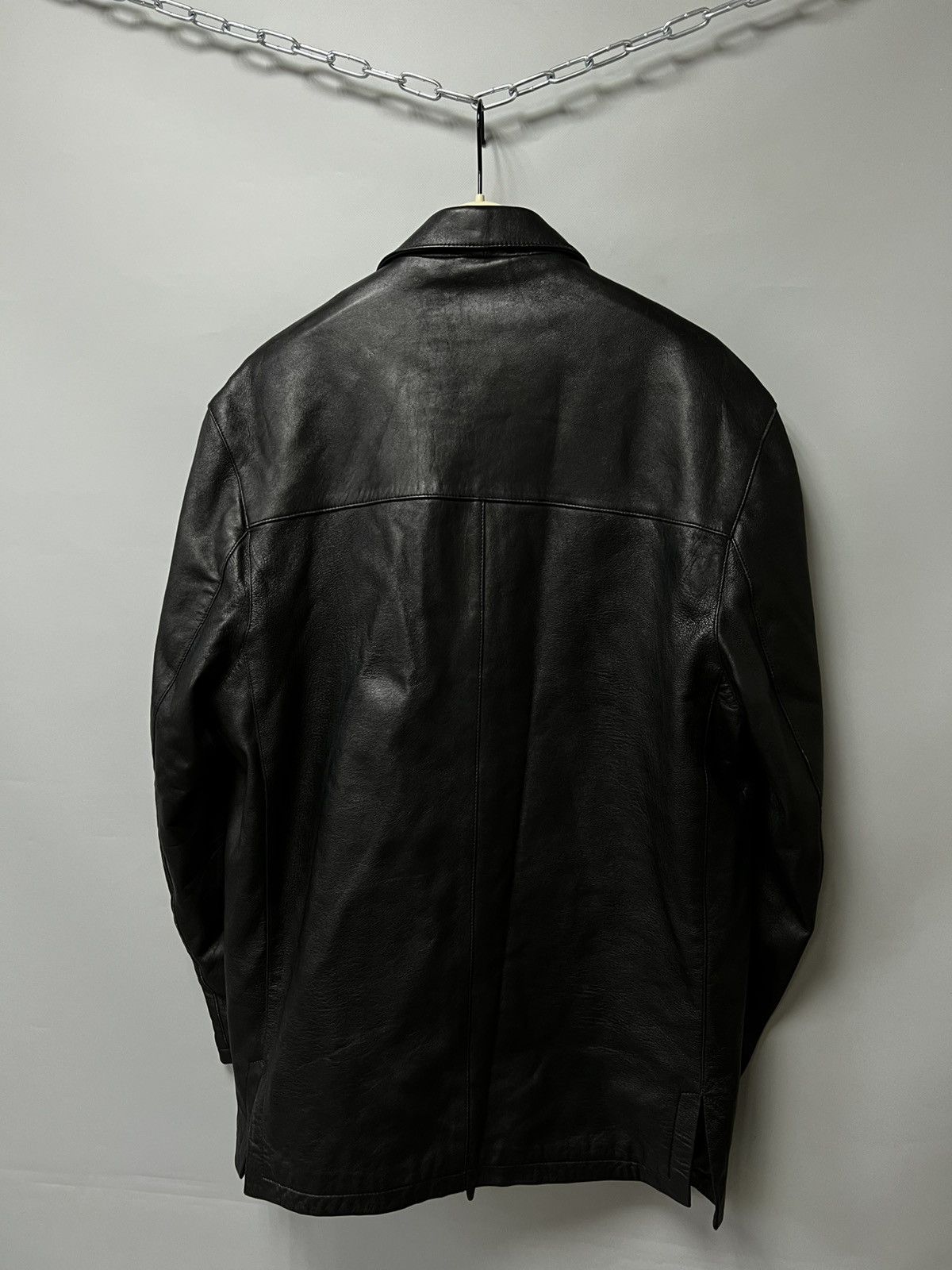 Camel × Vintage Vintage Camel Leather Jacket Coat Size US M / EU 48-50 / 2 - 3 Thumbnail