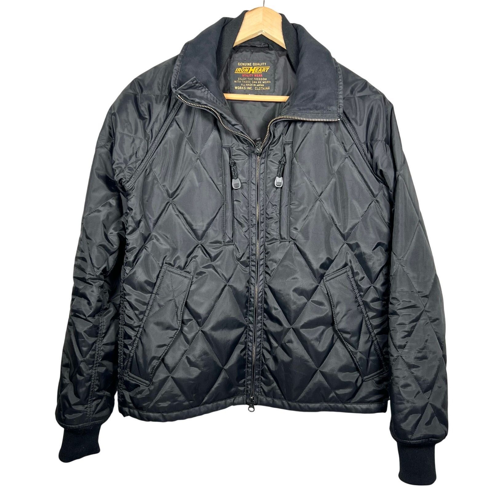 Iron Heart Iron Heart Black Primaloft Quilted Jacket Size Men's Small Size US S / EU 44-46 / 1 - 1 Thumbnail