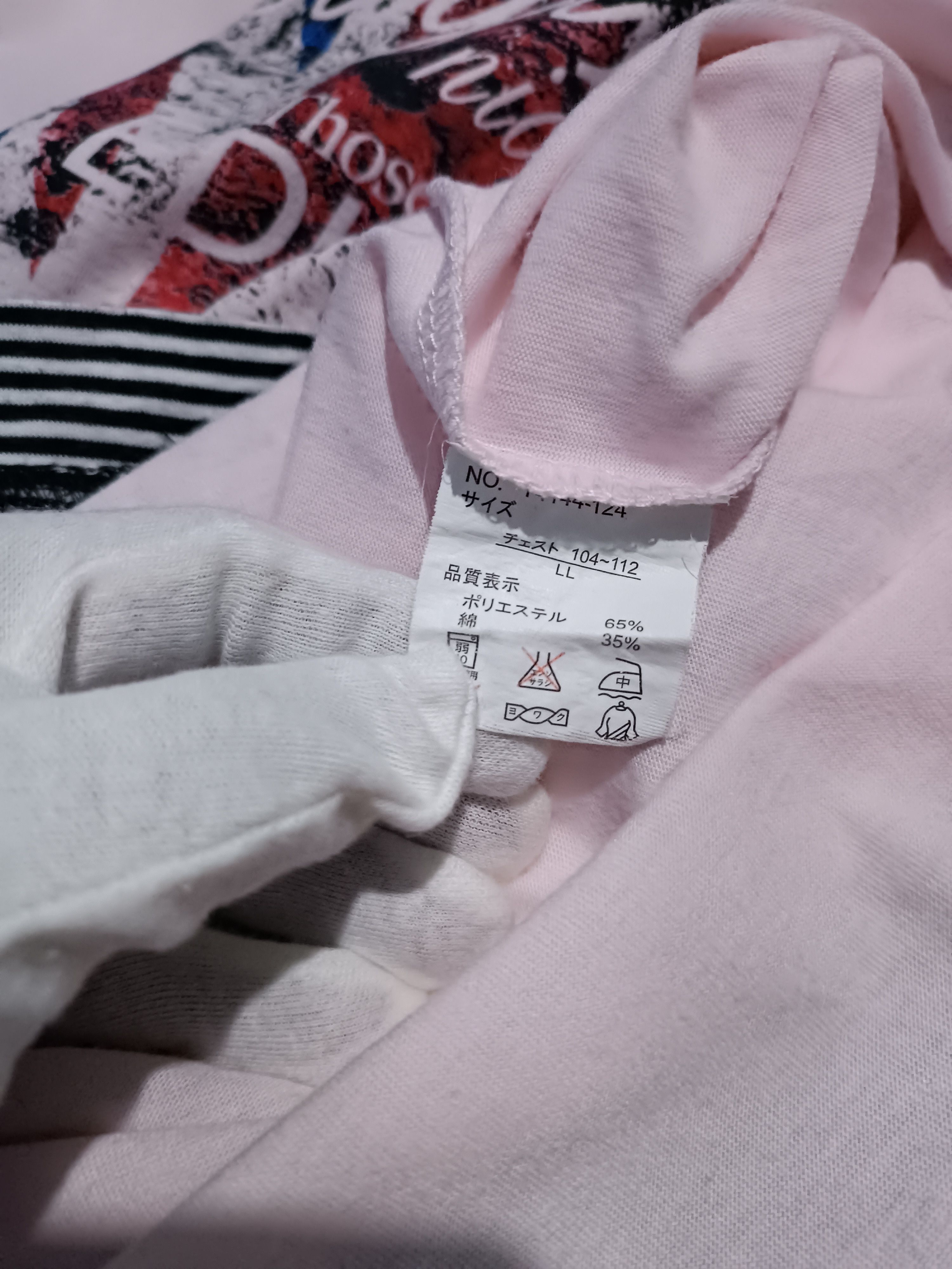 Japanese Brand Japanese Brand Union Jack Poem Long Sleeve T-shirt Size US L / EU 52-54 / 3 - 5 Thumbnail