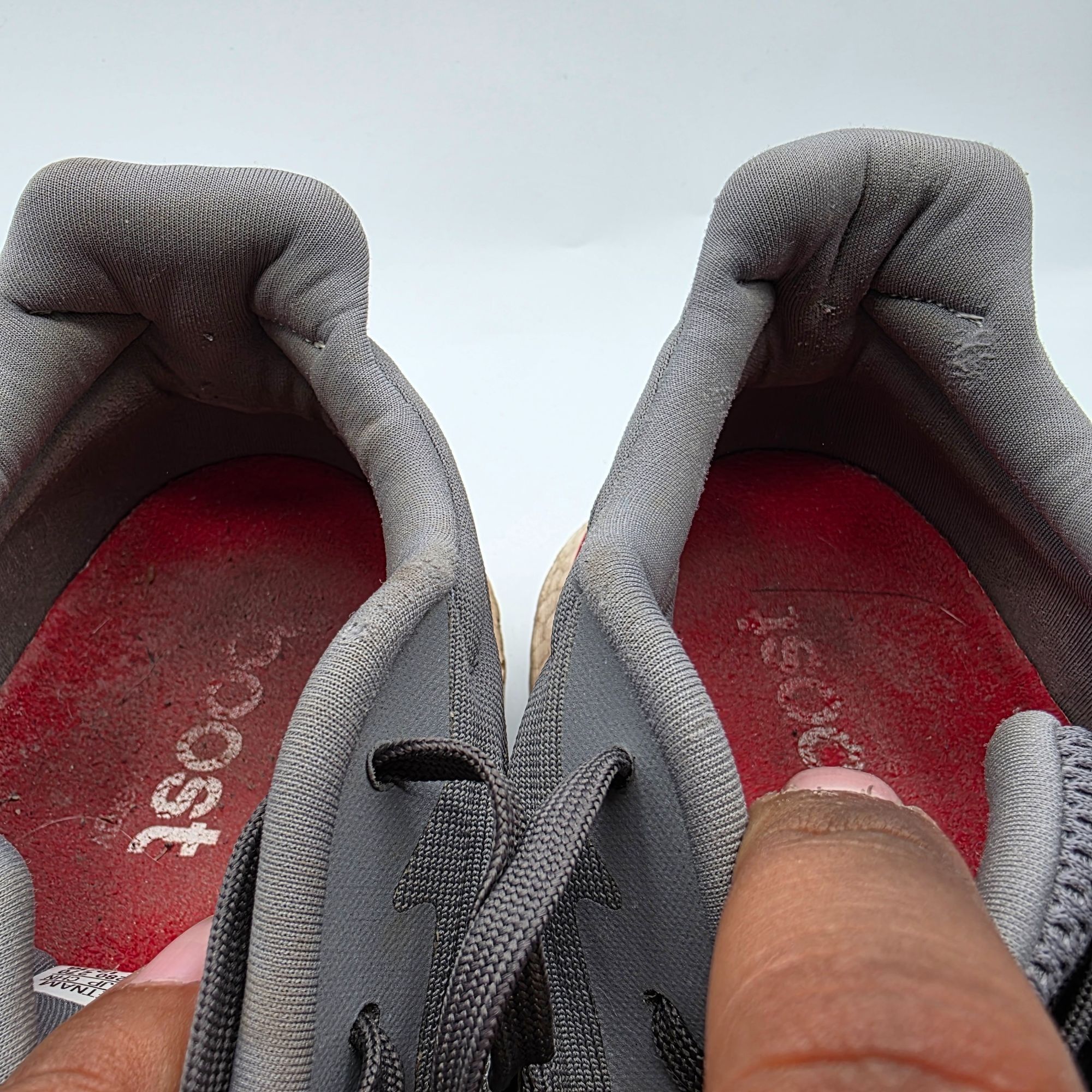 Adidas Adidas Sonic Drive Mens Size 10 Gray Scarlet Shoes Athletic Size US 10 / EU 43 - 9 Thumbnail