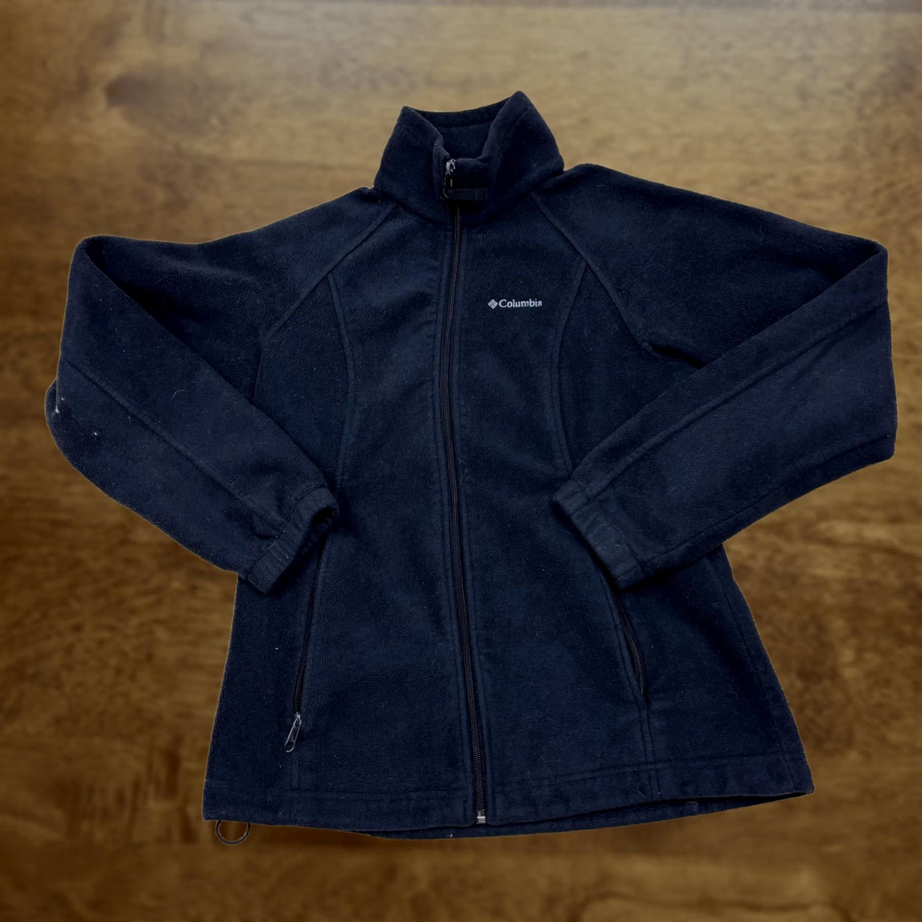 Vintage Columbia Fleece Jacket Womens Small Black Full Zip Pockets Casual Outdoor Size S / US 4 / IT 40 - 1 Thumbnail