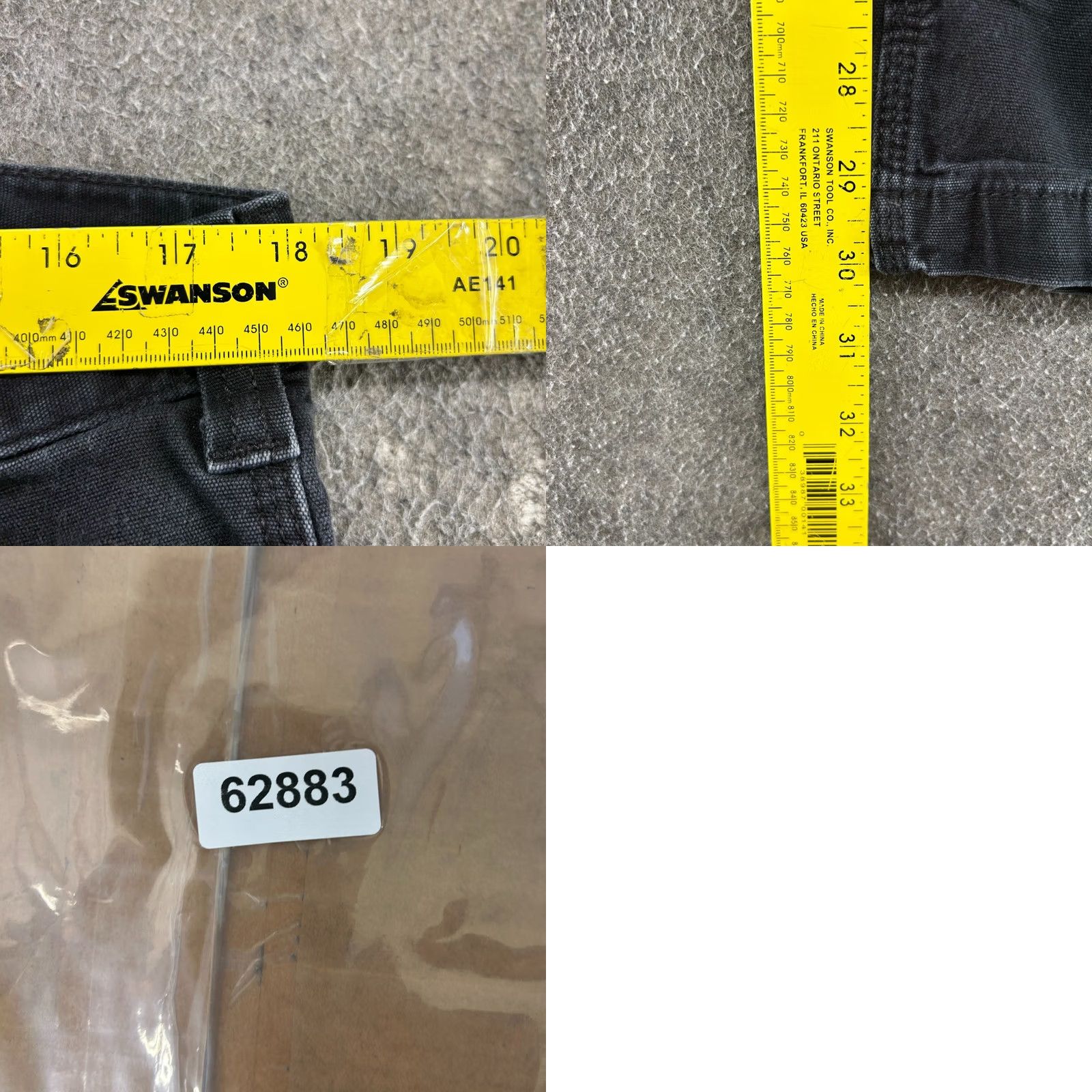 Carhartt VINTAGE Carhartt Pants Men 36x30 Black Carpenter Relaxed Fit Rugged Flex Heavy Canvas Size US 36 / EU 52 - 10 Thumbnail