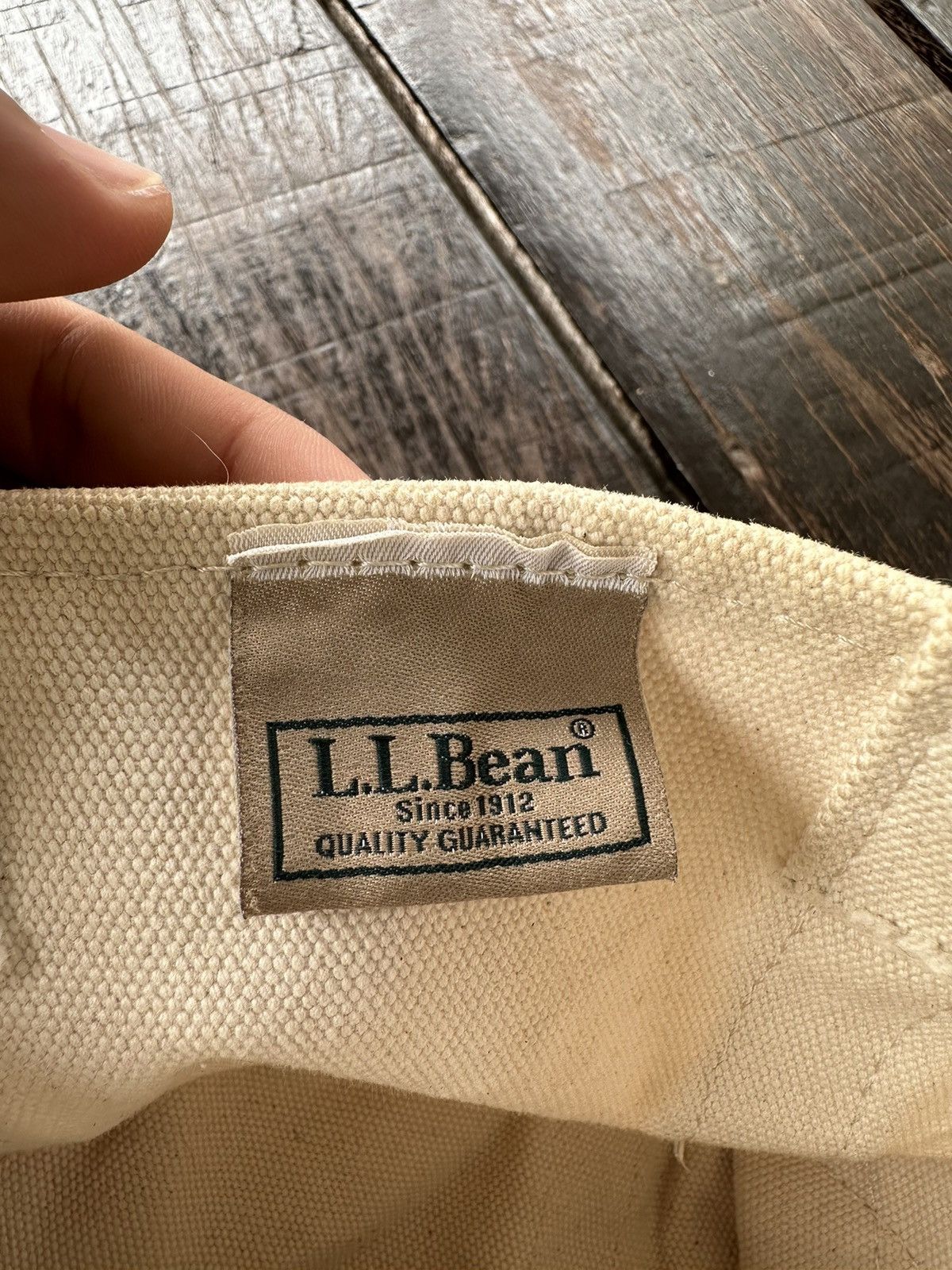 L.L. Bean × Vintage Vintage LL bean canvas tote bag Size ONE SIZE - 6 Thumbnail