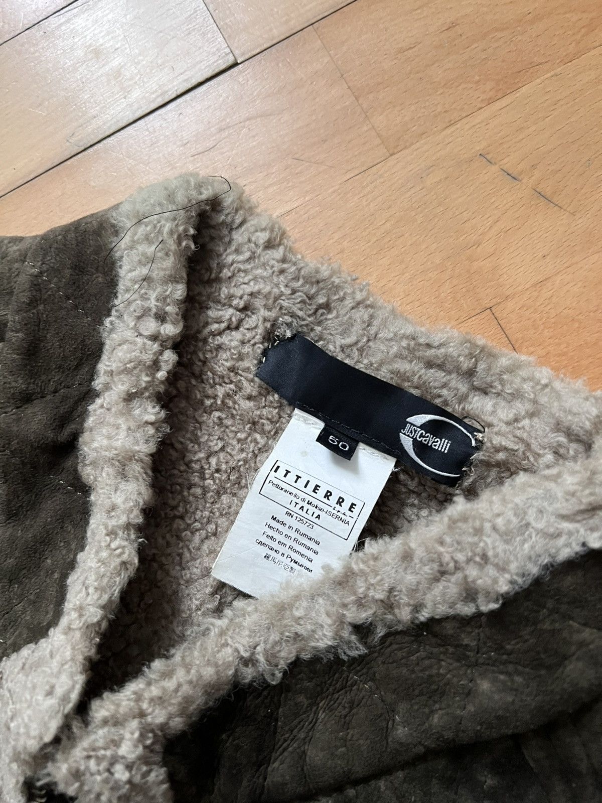 Just Cavalli FW 2005 Cavalli shearling bomber jacket Size US M / EU 48-50 / 2 - 3 Thumbnail