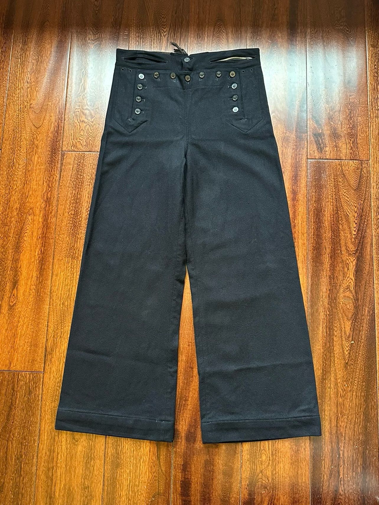 Vintage Vintage 40s US Navy Deck Pants Size US 32 / EU 48 - 1 Thumbnail
