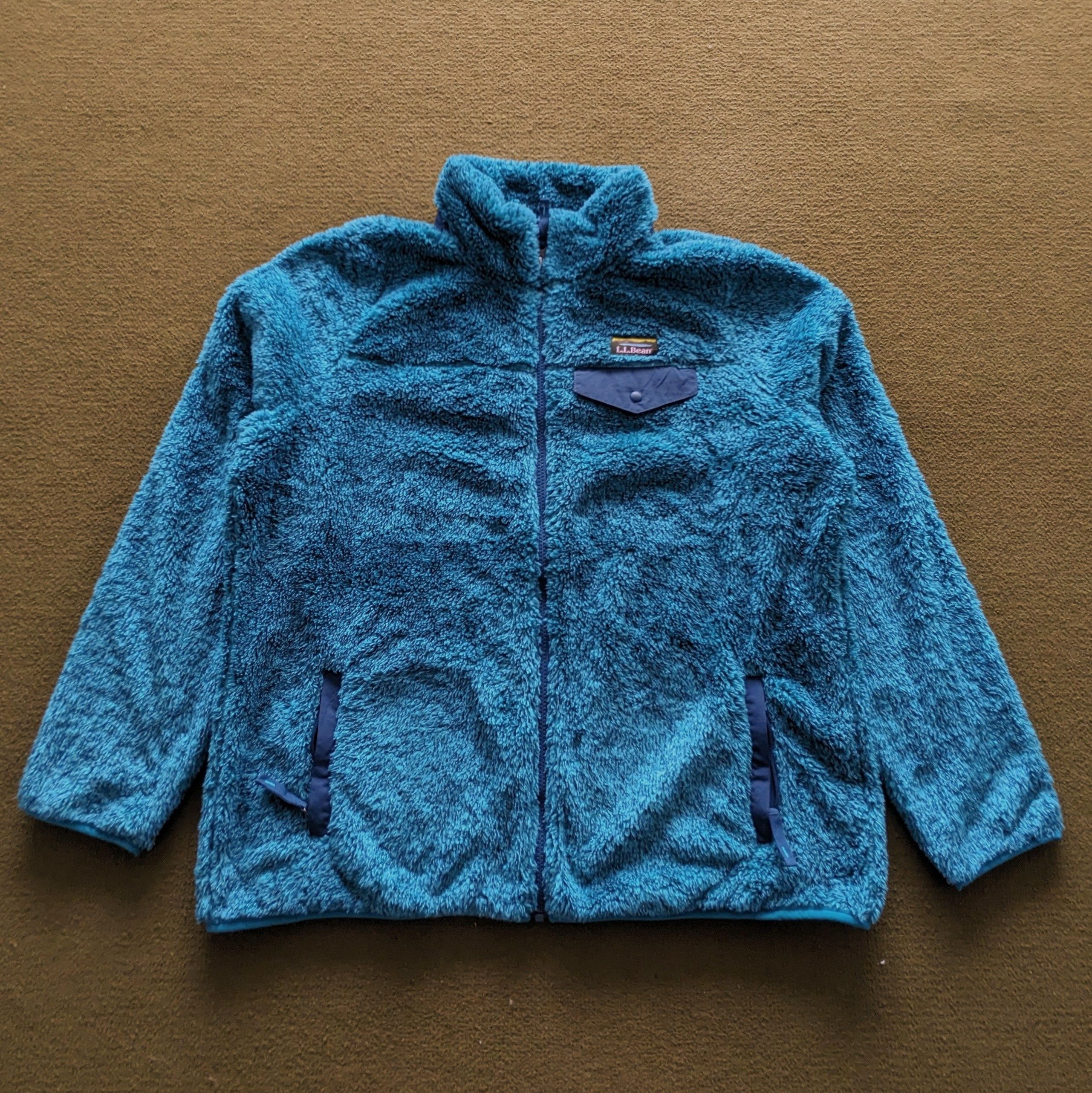 Vintage Vintage L.L. BEAN Outdoor Style Fleece Jacket Size US L / EU 52-54 / 3 - 1 Thumbnail