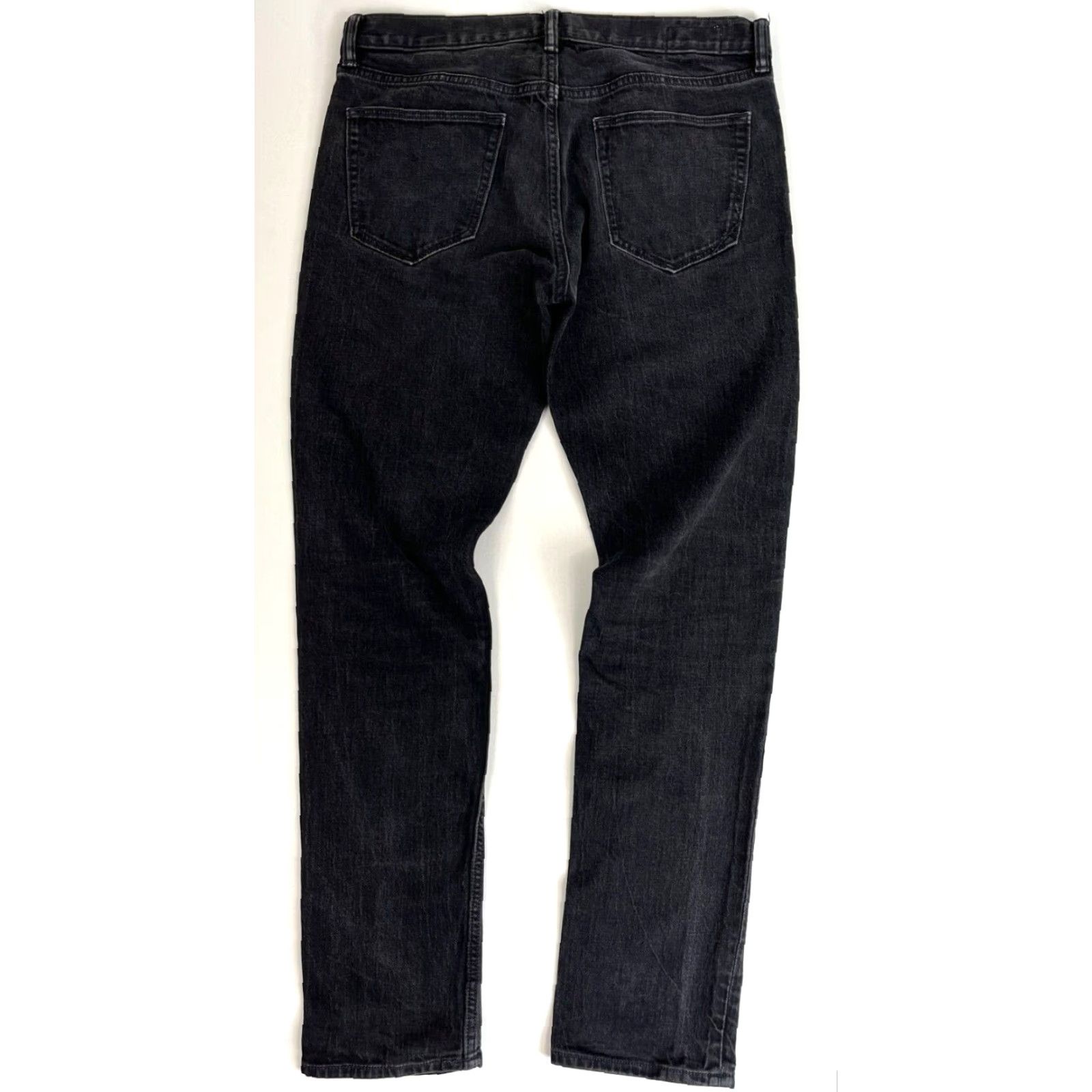 Banana Republic Banana Republic Men's Skinny Jeans Black 34W 34L Jeans Slim Stretch Dark Cotton Blend Denim Shirt? Size US 34 / EU 50 - 2 Thumbnail