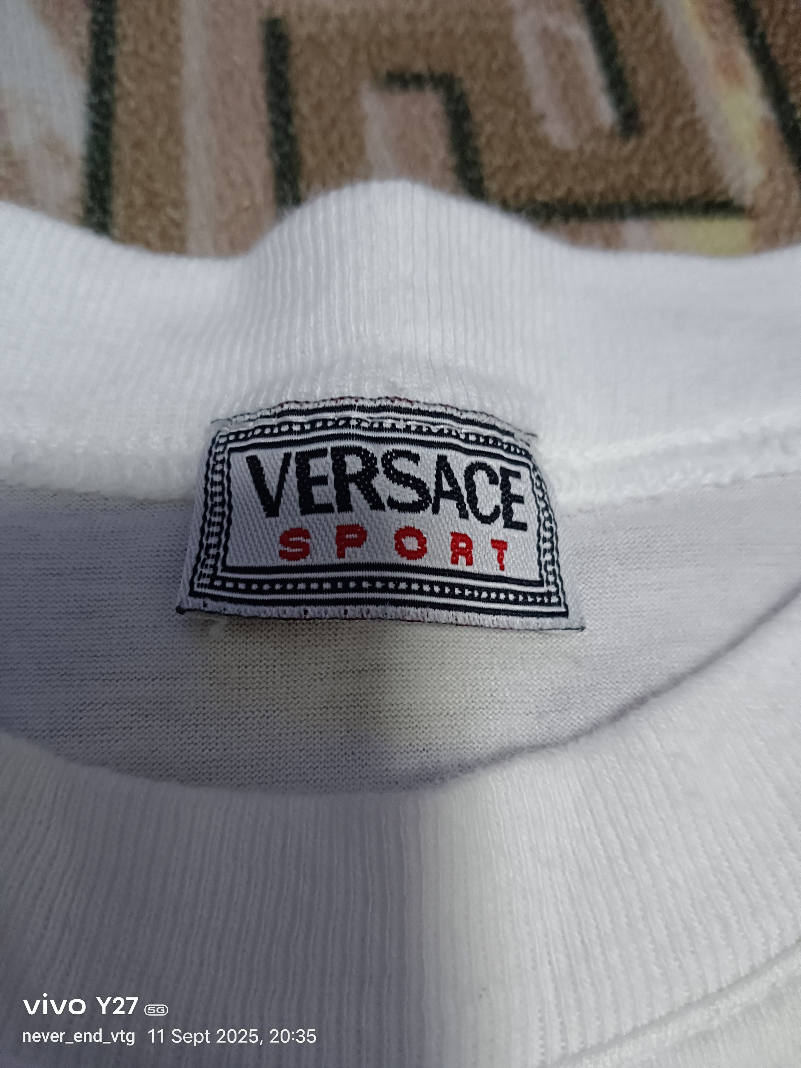 Versace VINTAGE VERSACE TENNIS SPORTS Size US S / EU 44-46 / 1 - 3 Thumbnail