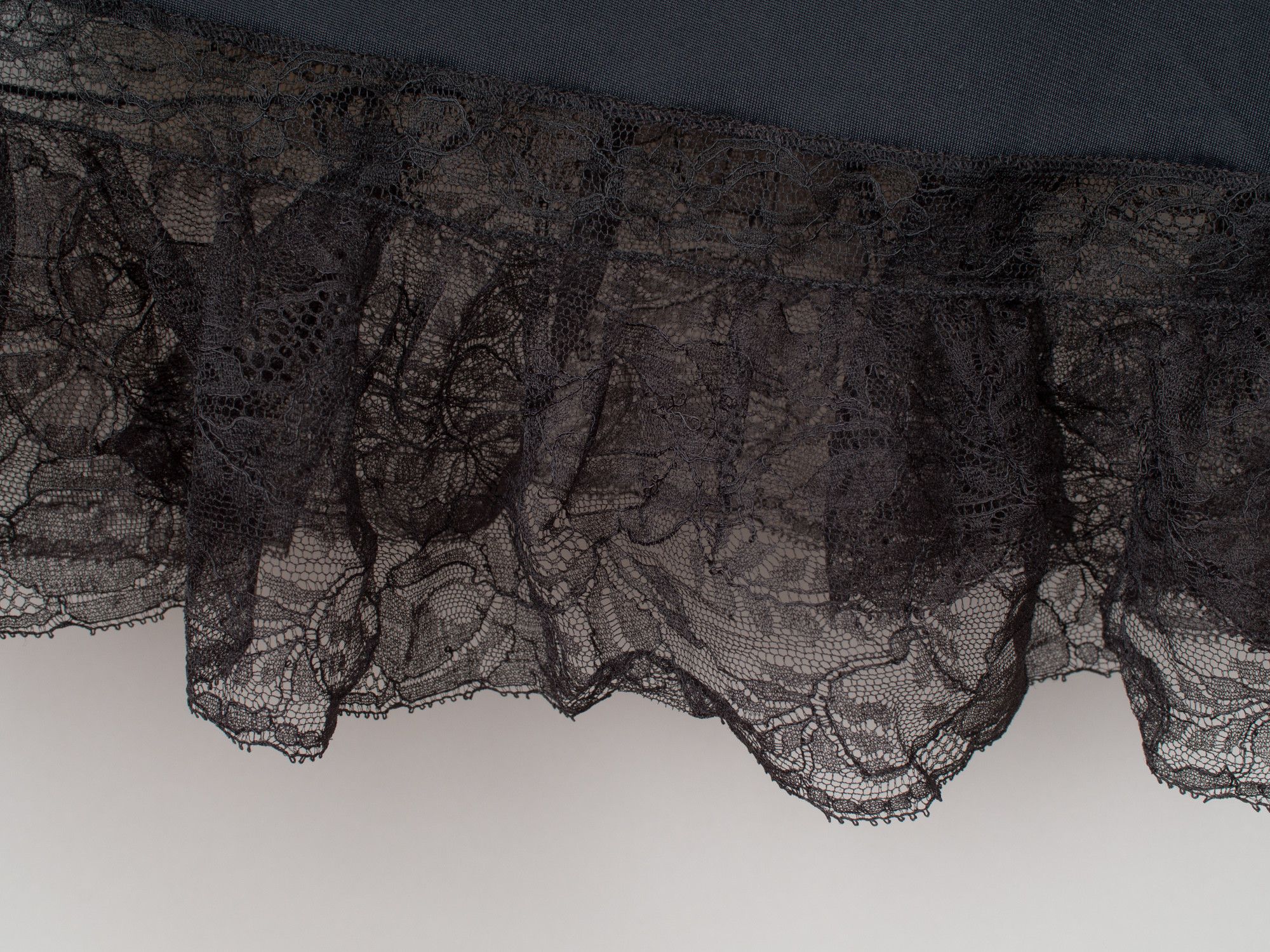 Vintage 1950's Lace Slip Dress Size S / US 4 / IT 40 - 8 Thumbnail