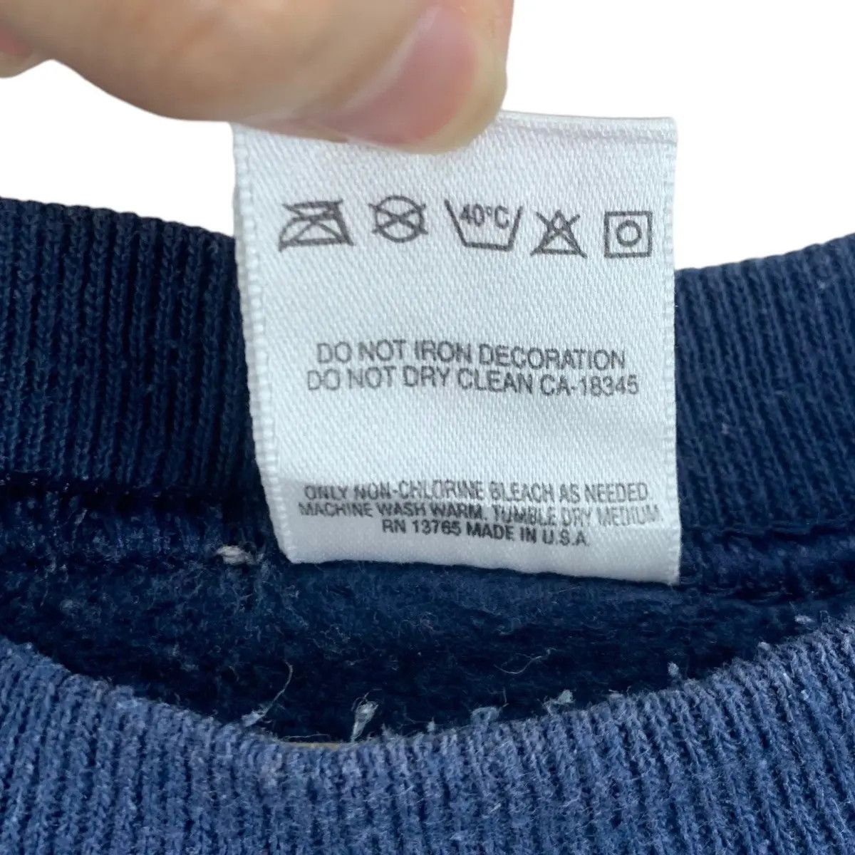 Champion Vintage 90’ CHAMPION CLUB Script Logo Crewneck Sweatshirt Size L / US 10 / IT 46 - 6 Thumbnail